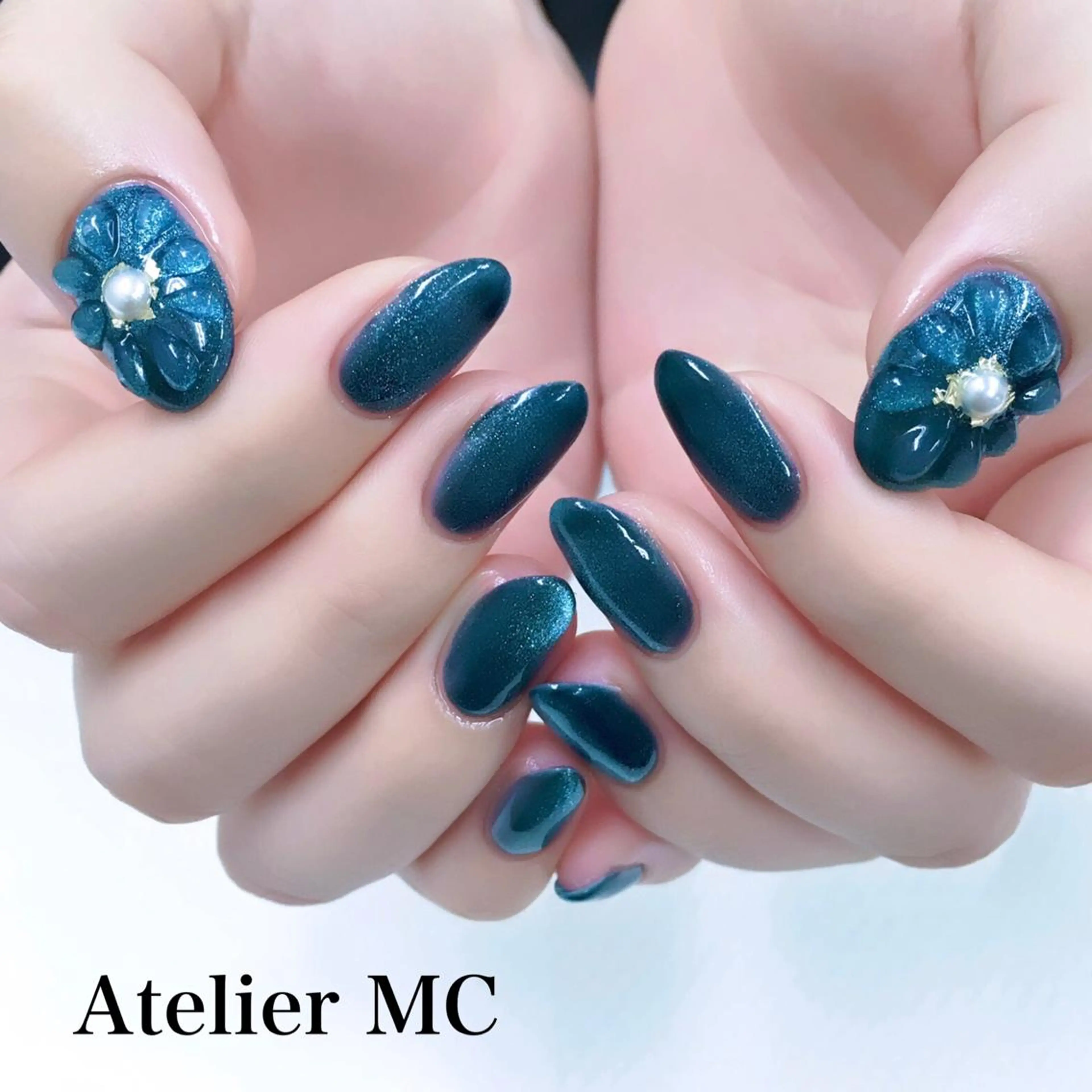 ネイル アートネイル ハンドネイル アトリエ エムシー 【新富町・東銀座】のネイルデザイン