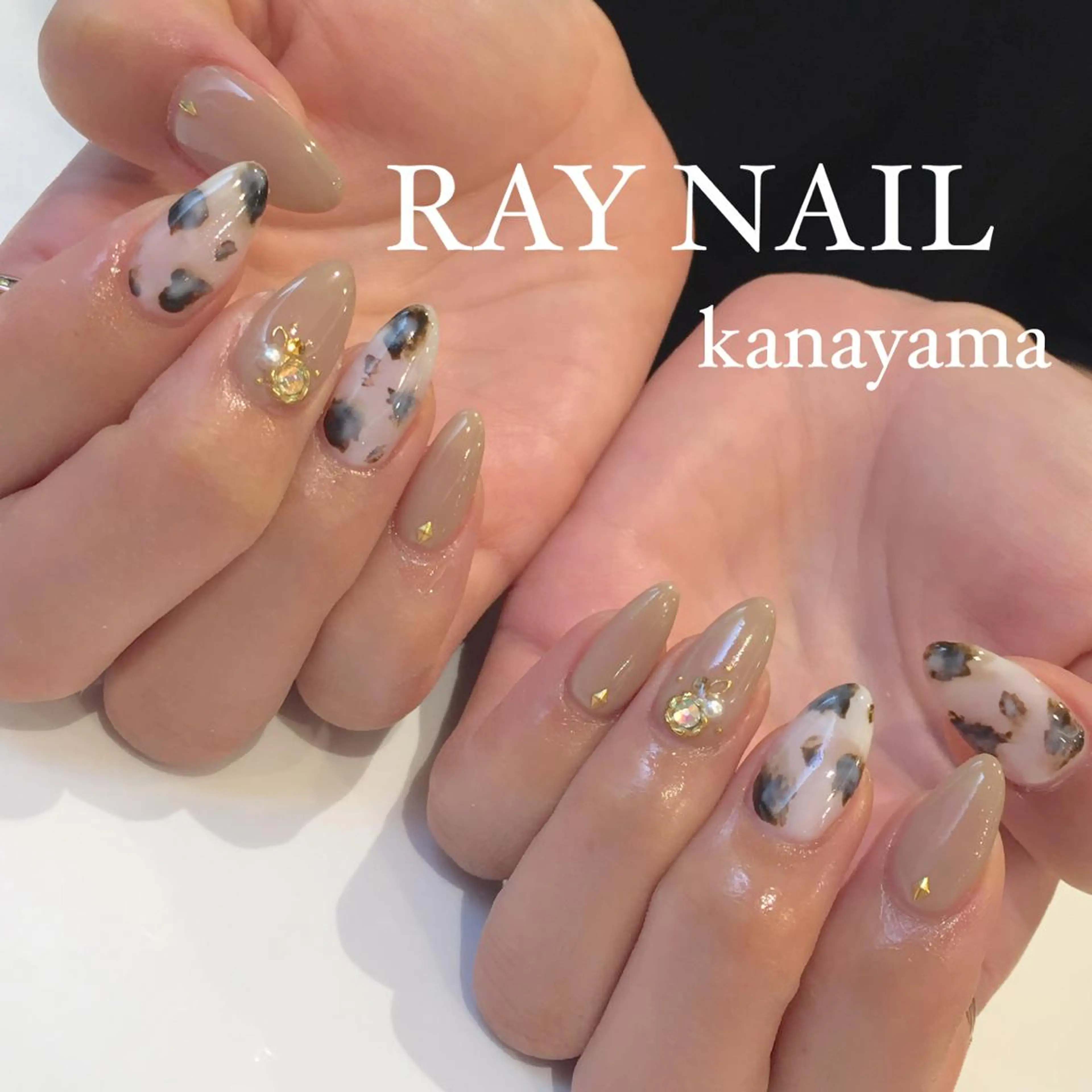 ネイル アートネイル ニュアンスネイル ハンドネイル Arowa 伊田のネイルデザイン