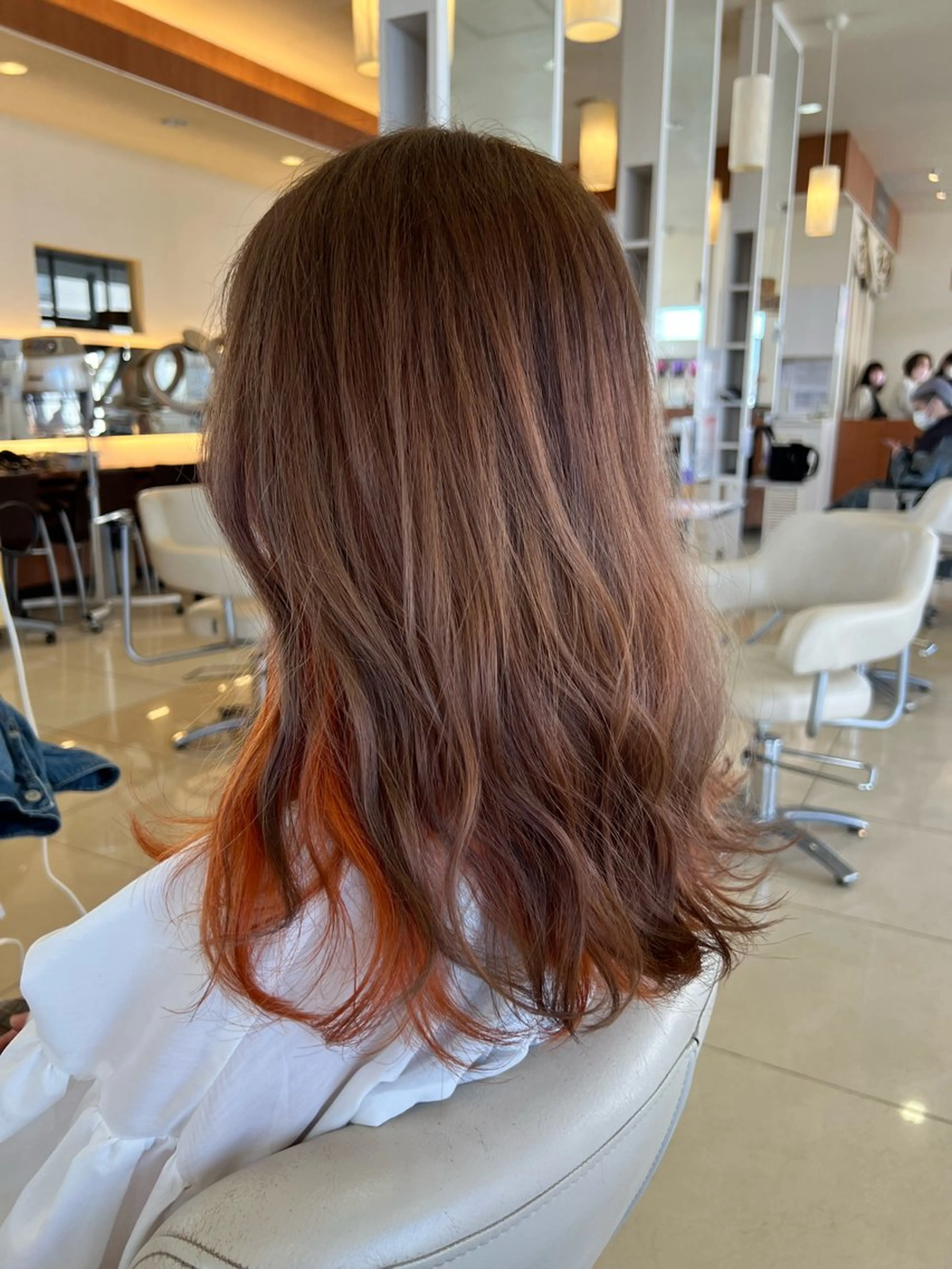 ヘアカラー トリートメント 🎀艶カラー🎀 大林未侑のヘアスタイル