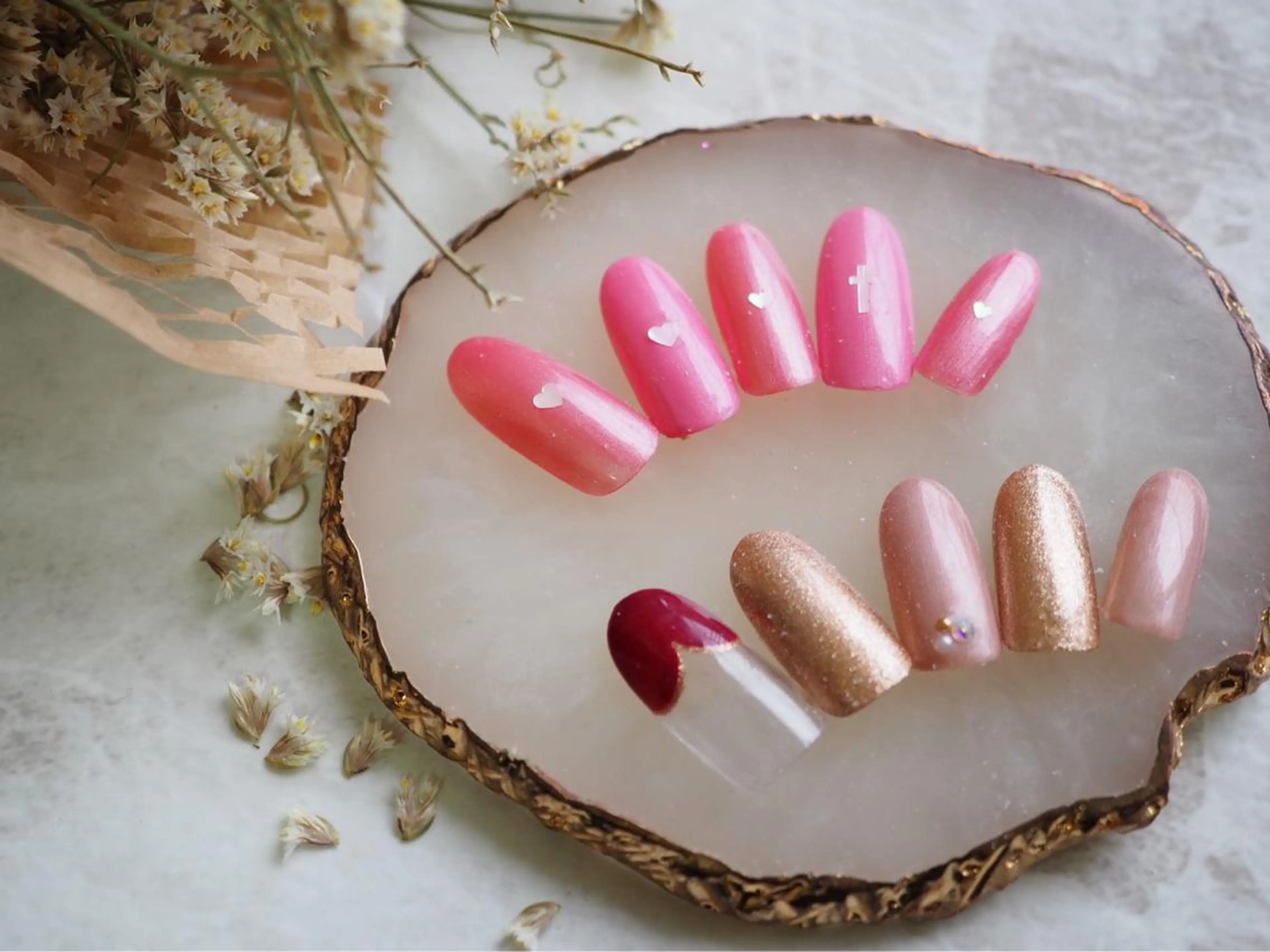 ネイル ネイルPetit Ribbonのネイルデザイン