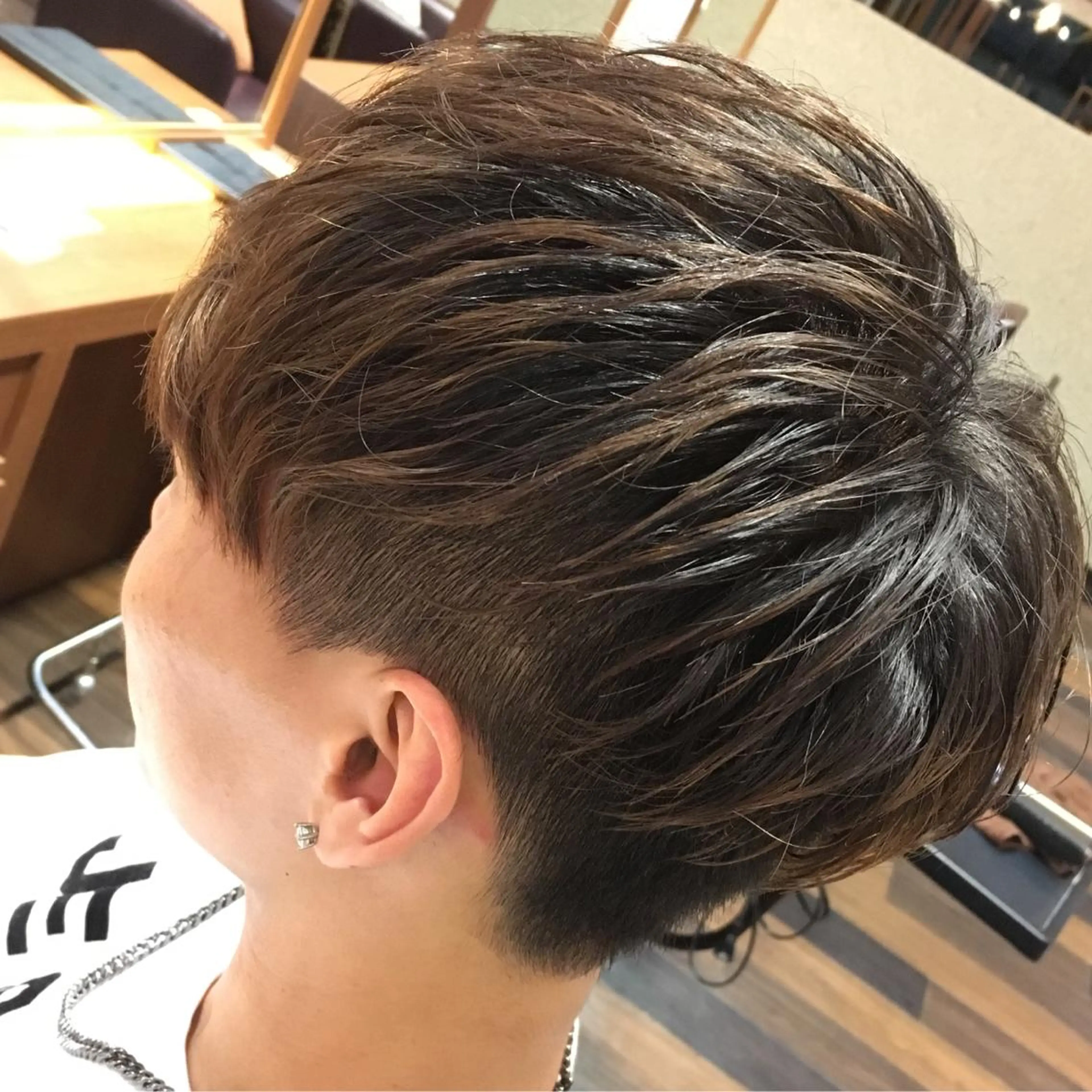 ショート メンズ 小國 綾かのヘアスタイル
