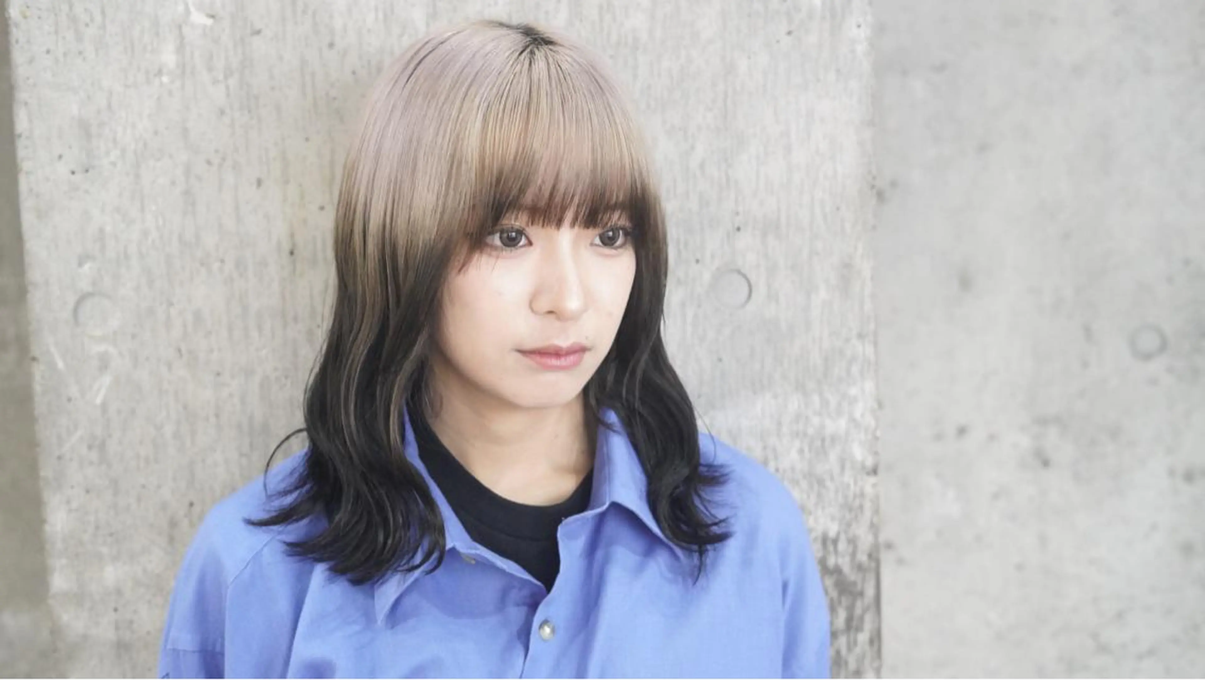 ミディアム yelm所属・🫒オリーブカラー ミディアムレイヤー✨のヘアスタイル