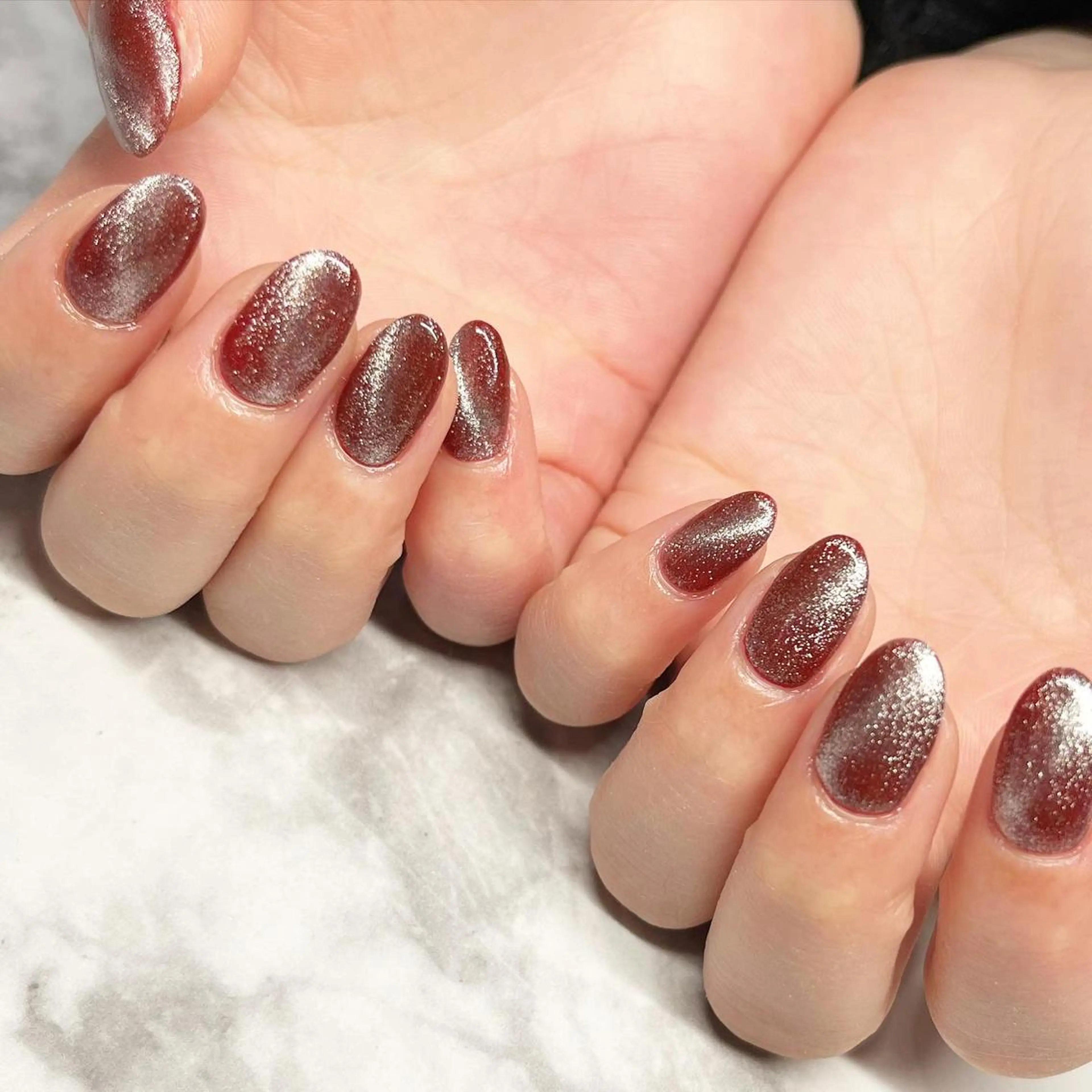 ネイル マグネットネイル 587nail *のネイルデザイン