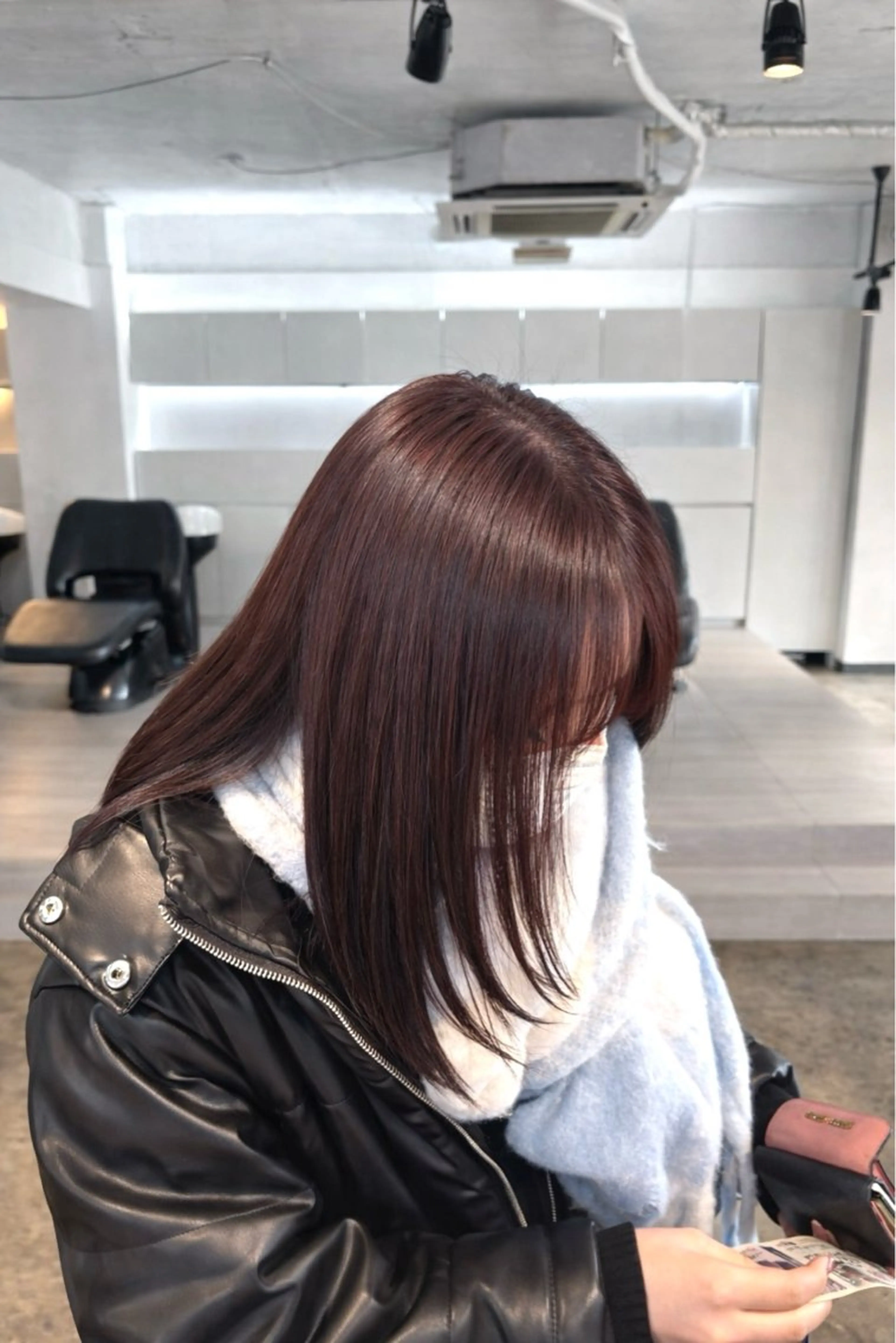 ミディアム カラー ブリーチ ブラウンカラー 透明感カラー ラベンダーカラー ラベンダーブラウン ヘアカラー トリートメント 🌼個性派/暖色/ヘ アセット/Mei🌼のヘアスタイル