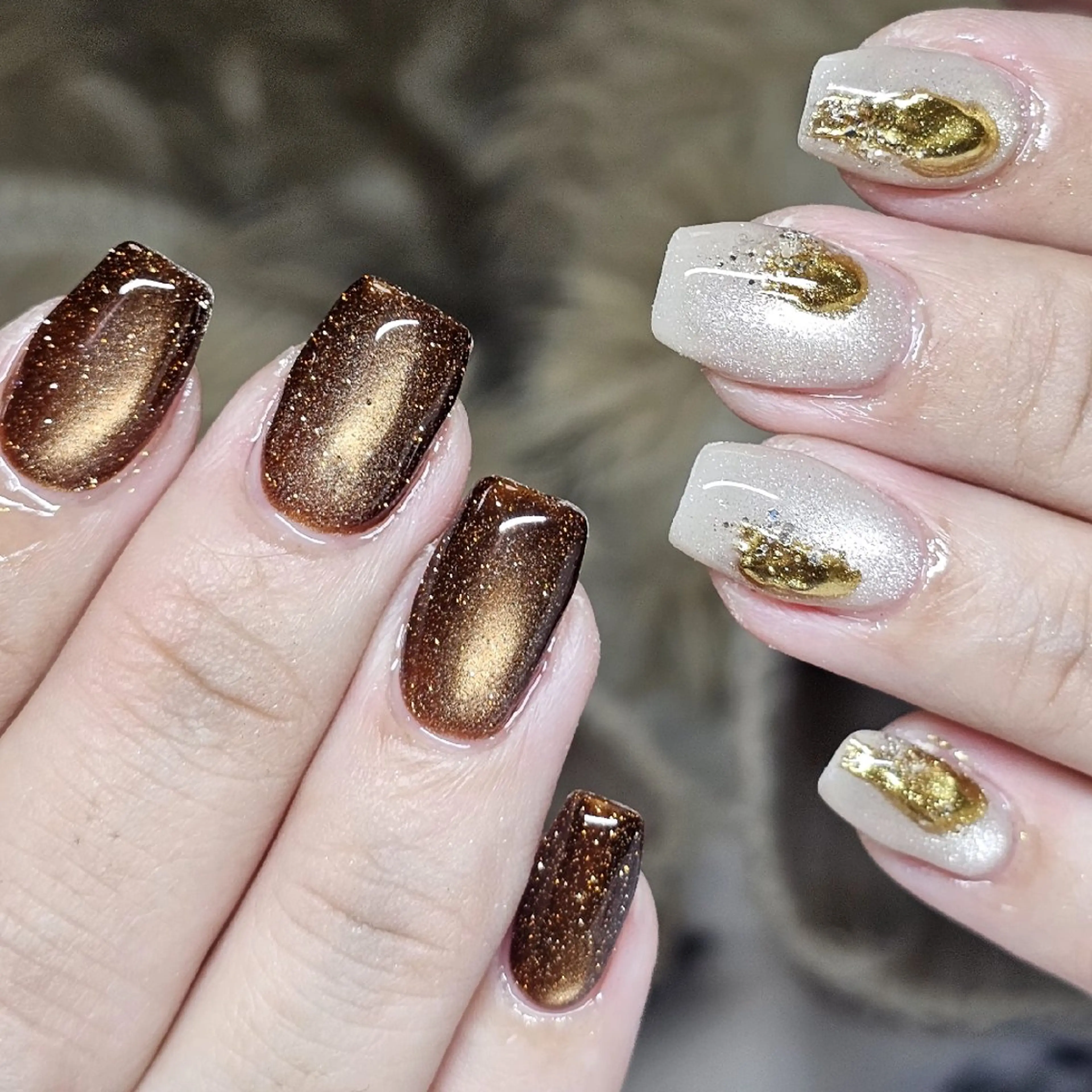 ショート ハンドネイル 島田 佳代子のネイルデザイン