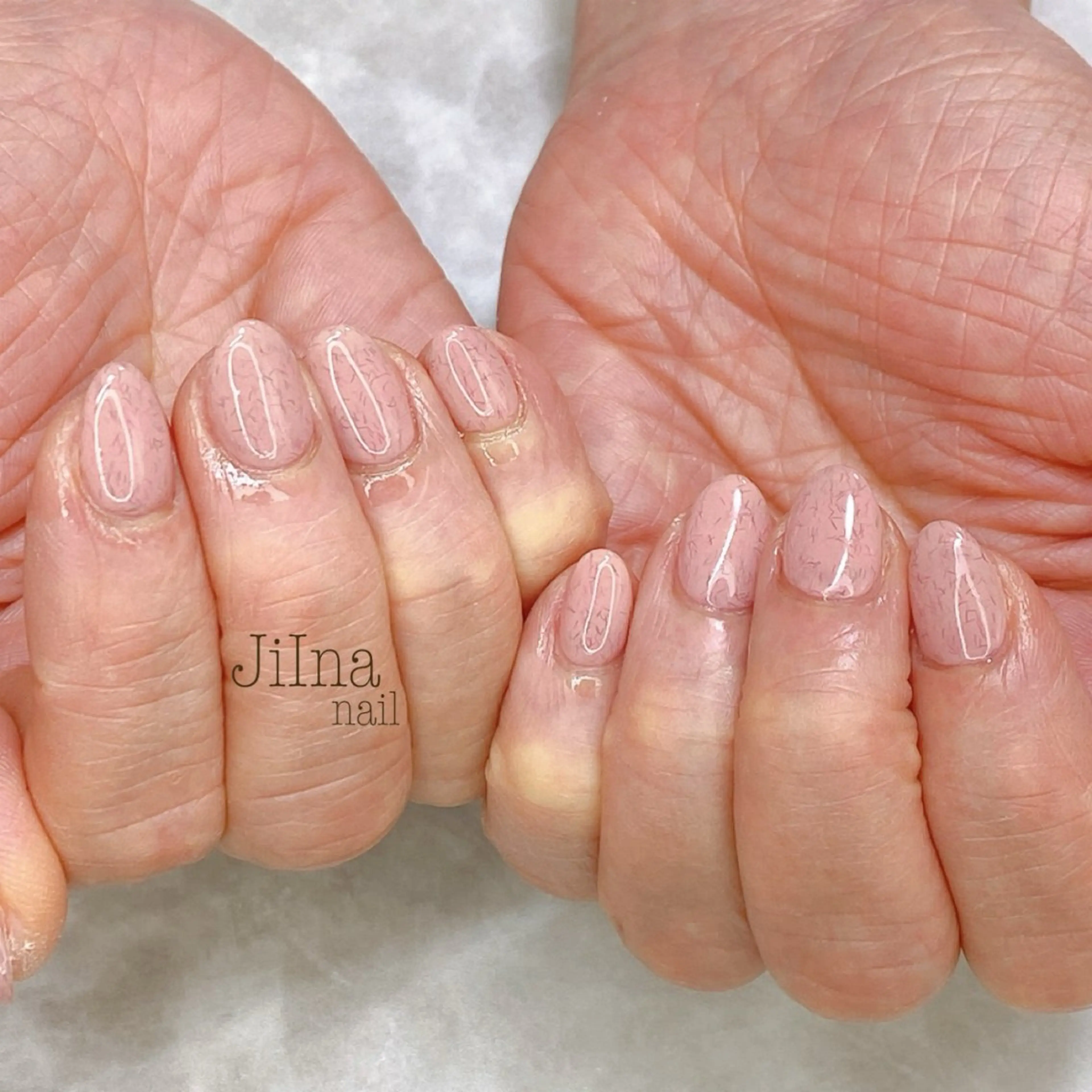 ネイル ワンカラーネイル JiIna nailのネイルデザイン
