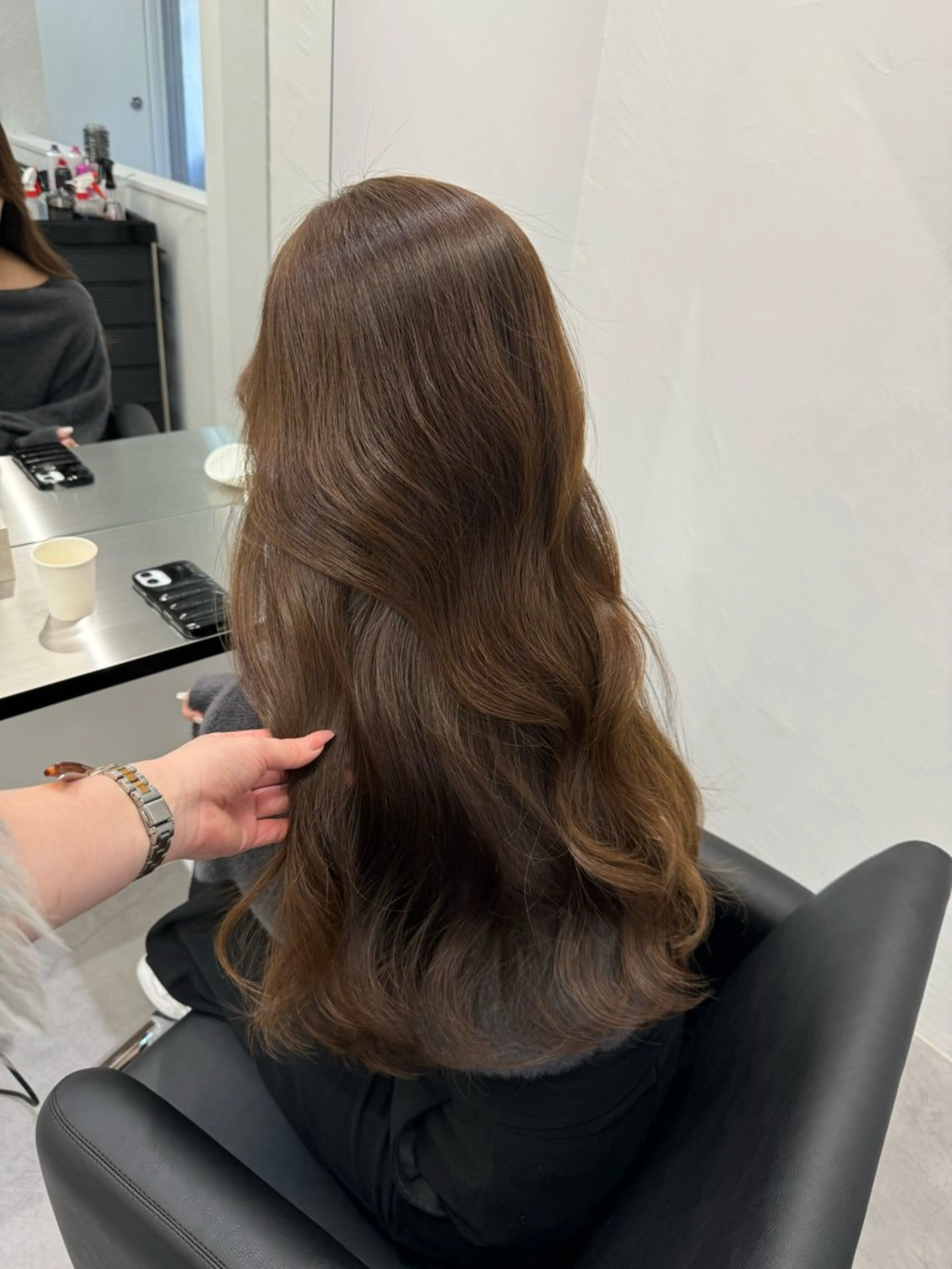 ロング 髪質改善韓国レイヤー SHIORI🦋のヘアスタイル