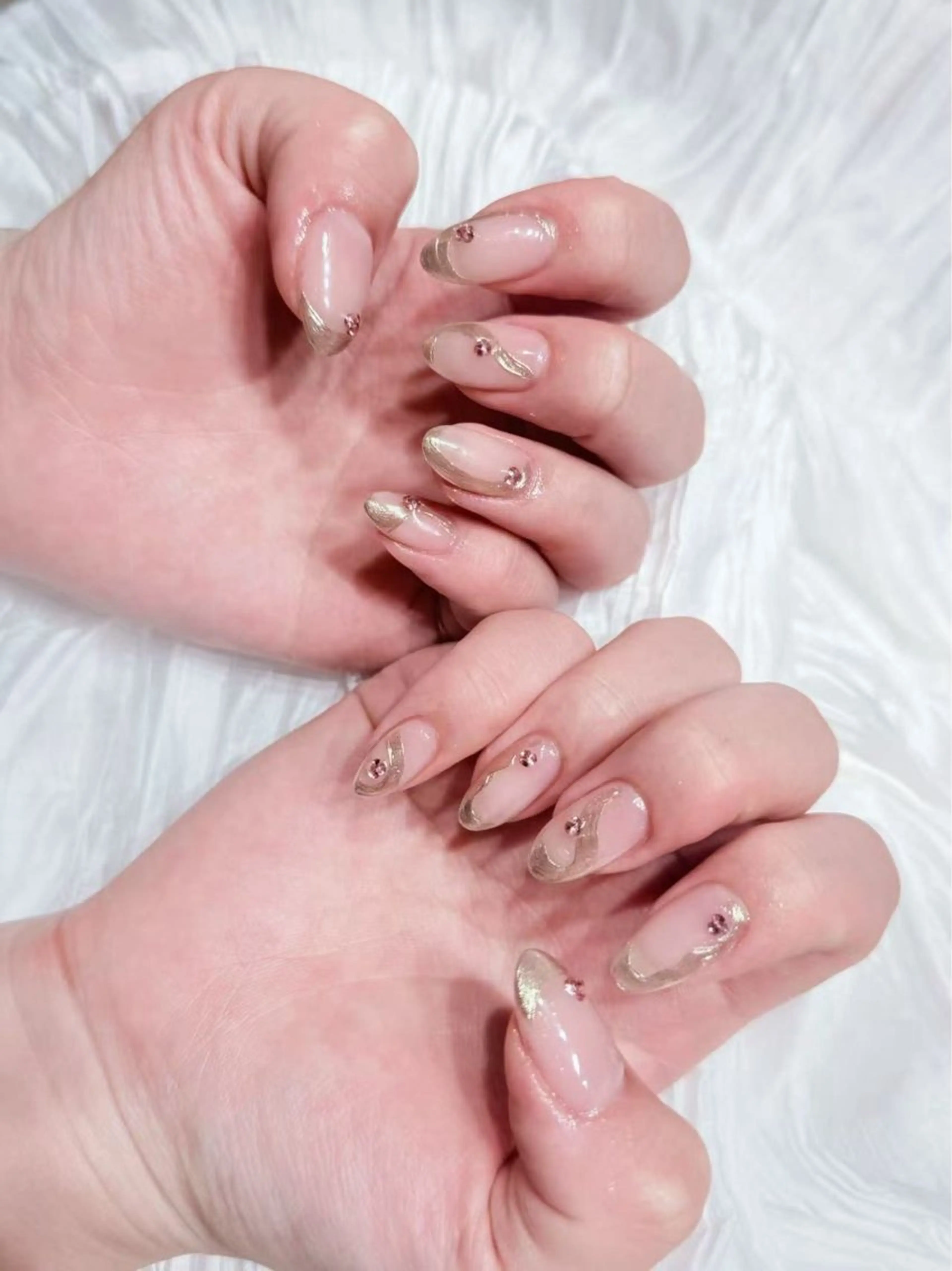 ネイル アートネイル フットネイル ジェルネイル ハート マグネットネイル Babarla Nailのネイルデザイン