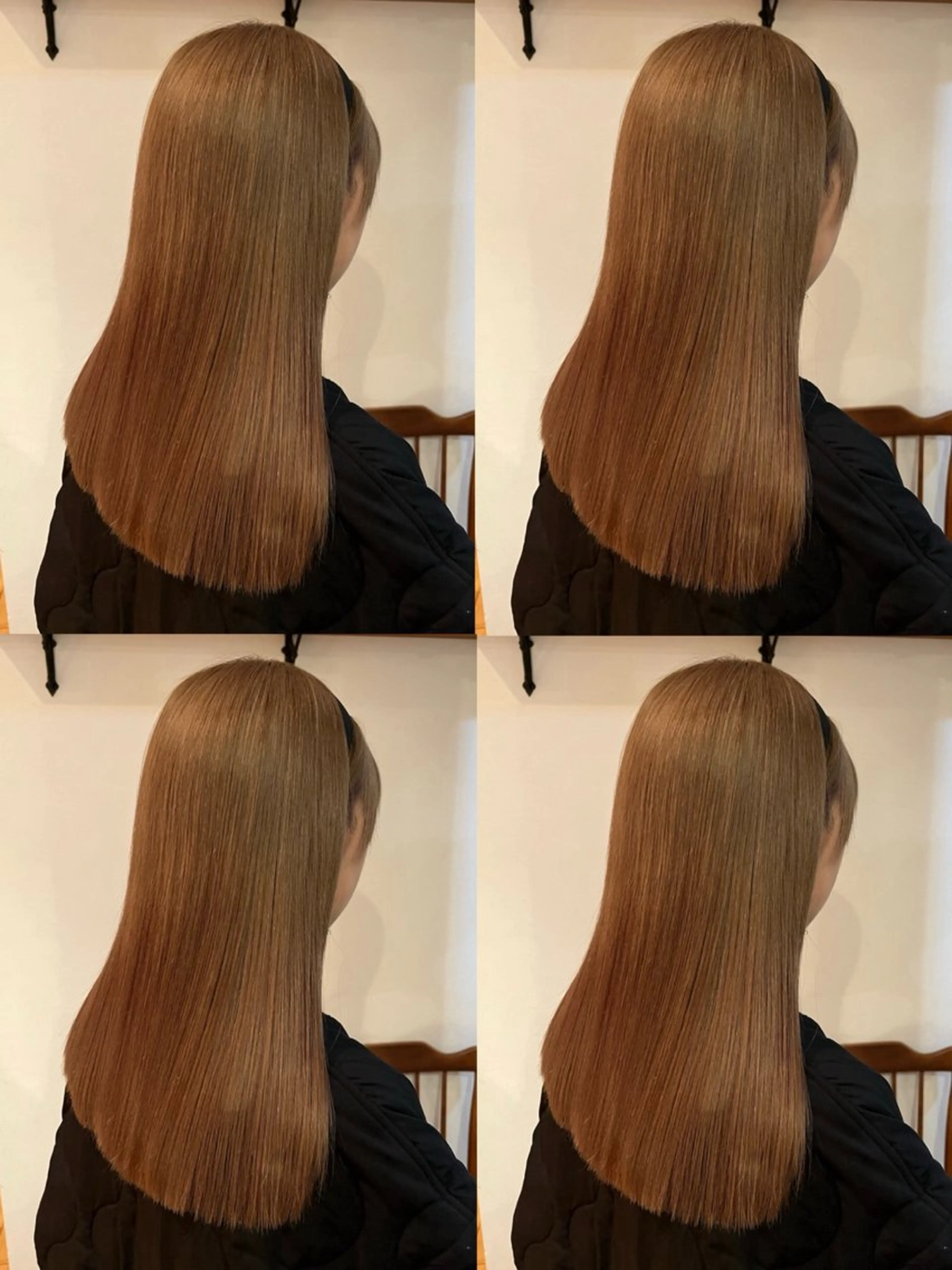 人気No.1🌟透け感たっぷり🌟【艶々カラー×marrbスパ×シャンプーブロー付き】の写真