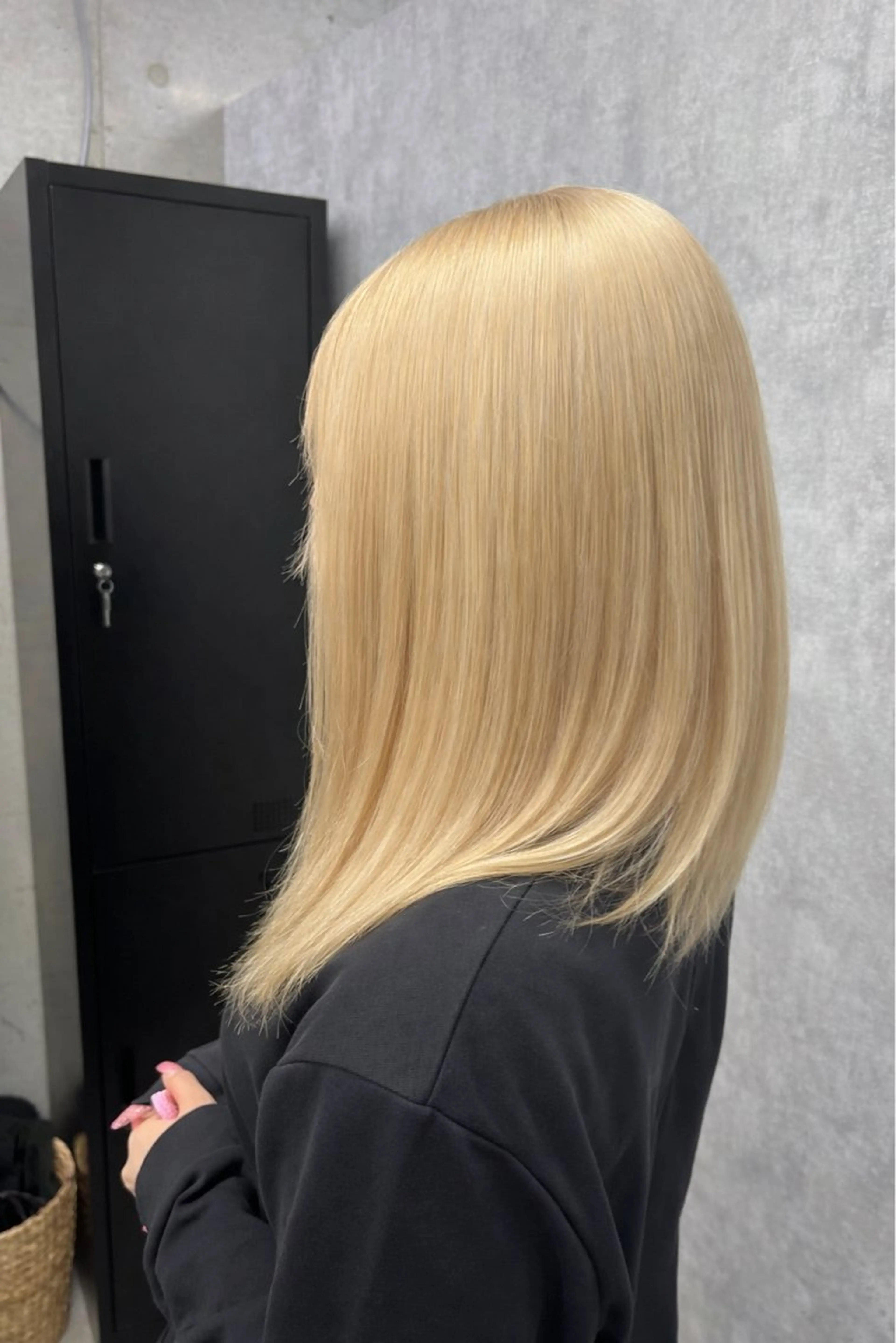 セミロング 為谷莉世/ハイトーン /大宮のヘアスタイル