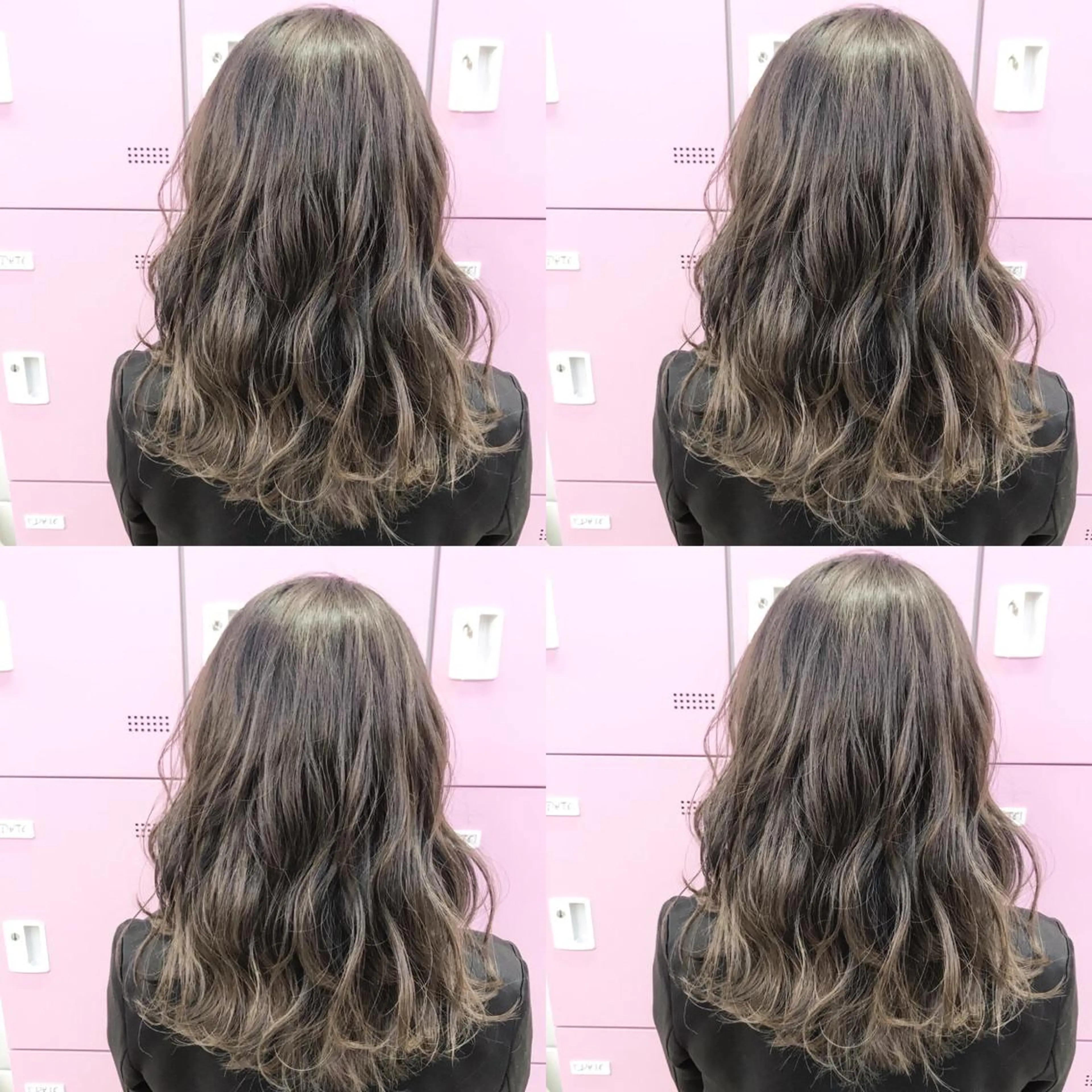 ロング カラー ヘアアレンジ キッズ ネイル マツエク・マツパ グレージュ クリアネイル 垢抜け案内人 鈴木聖矢✂️のヘアスタイル