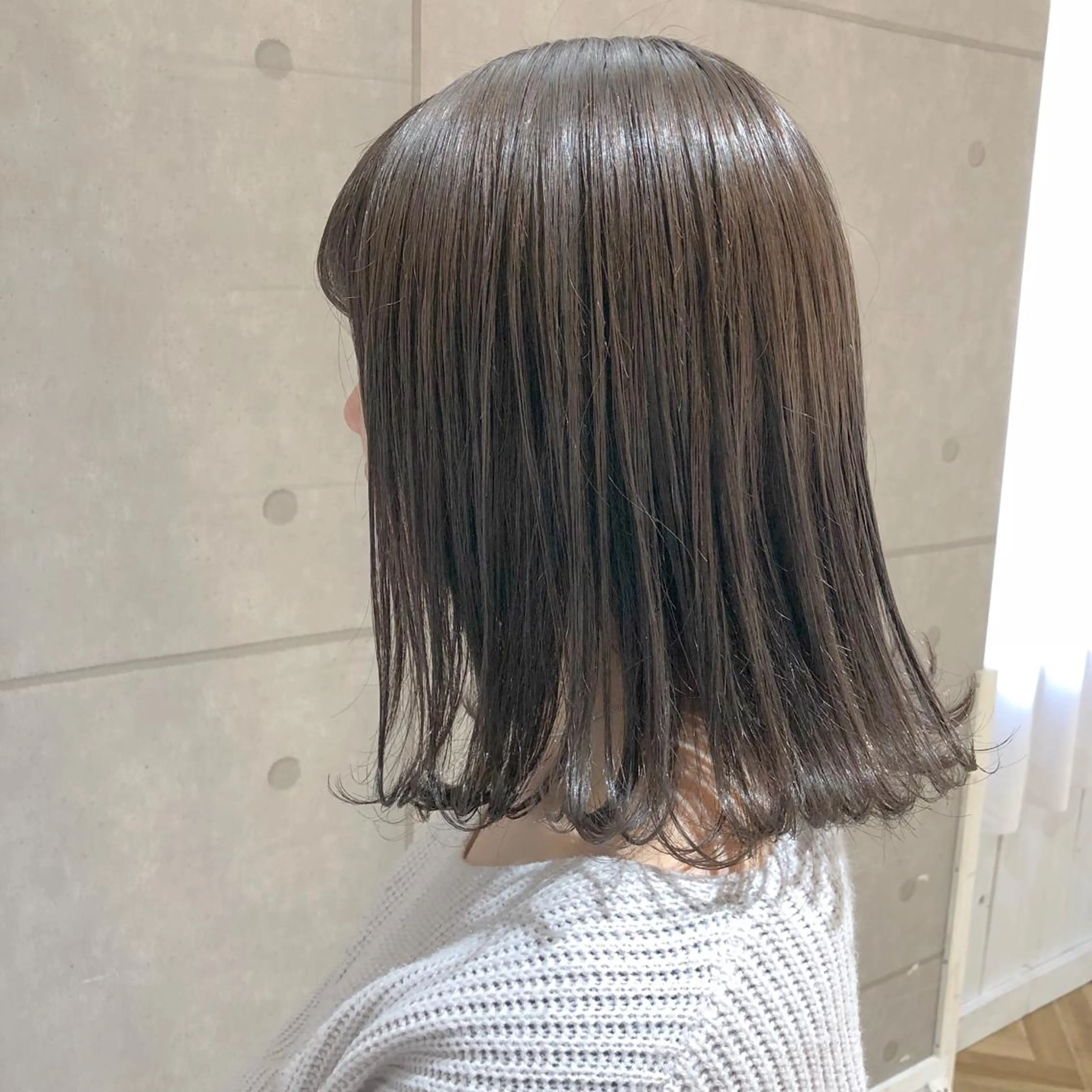 ミディアム カラー パーマ ヘアアレンジ ヘアカラー LUCK本厚木 浦住 貴大のヘアスタイル