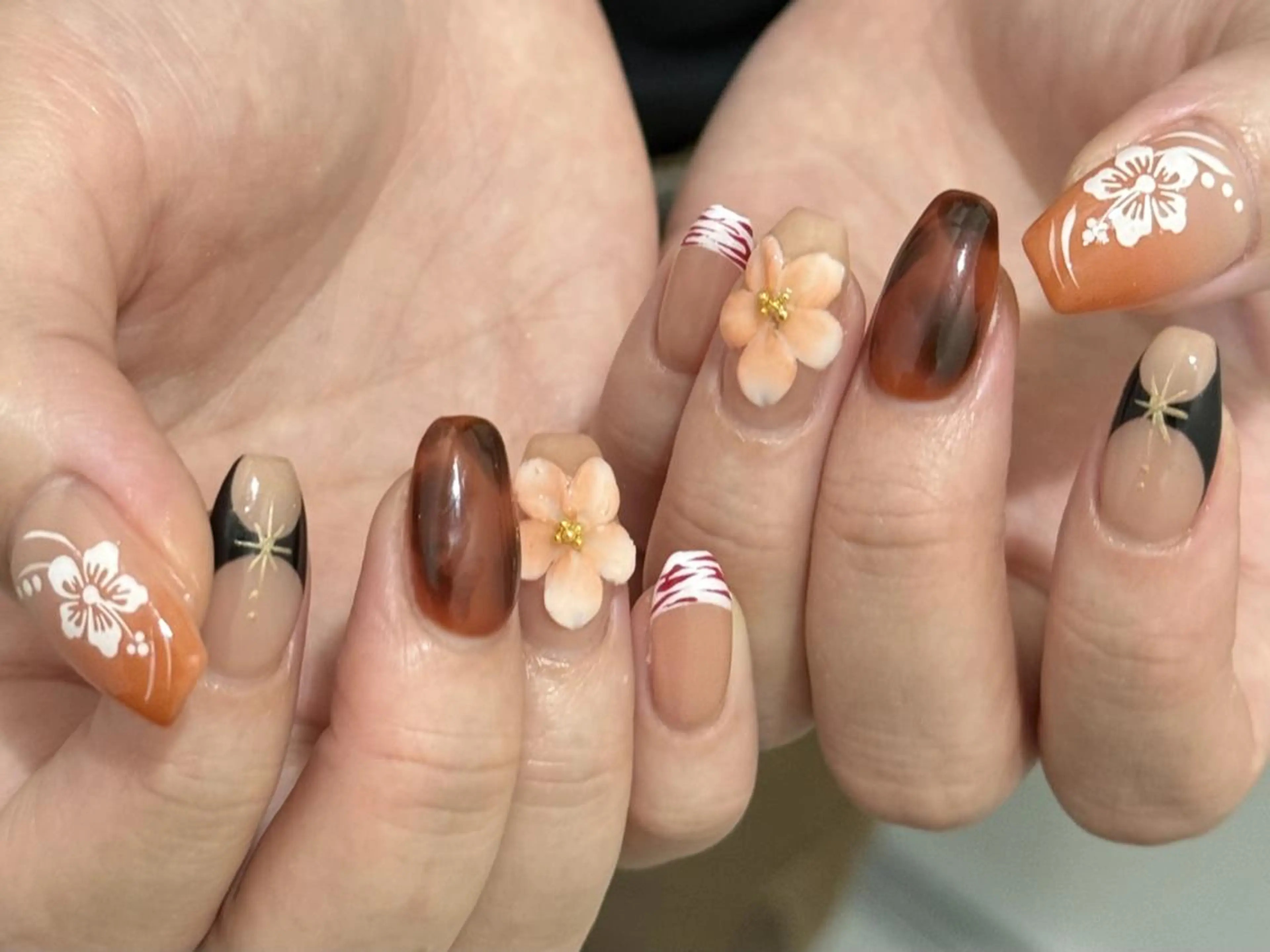 ネイル ハンドネイル MAKI💚💚💚 秋葉原.のネイルデザイン