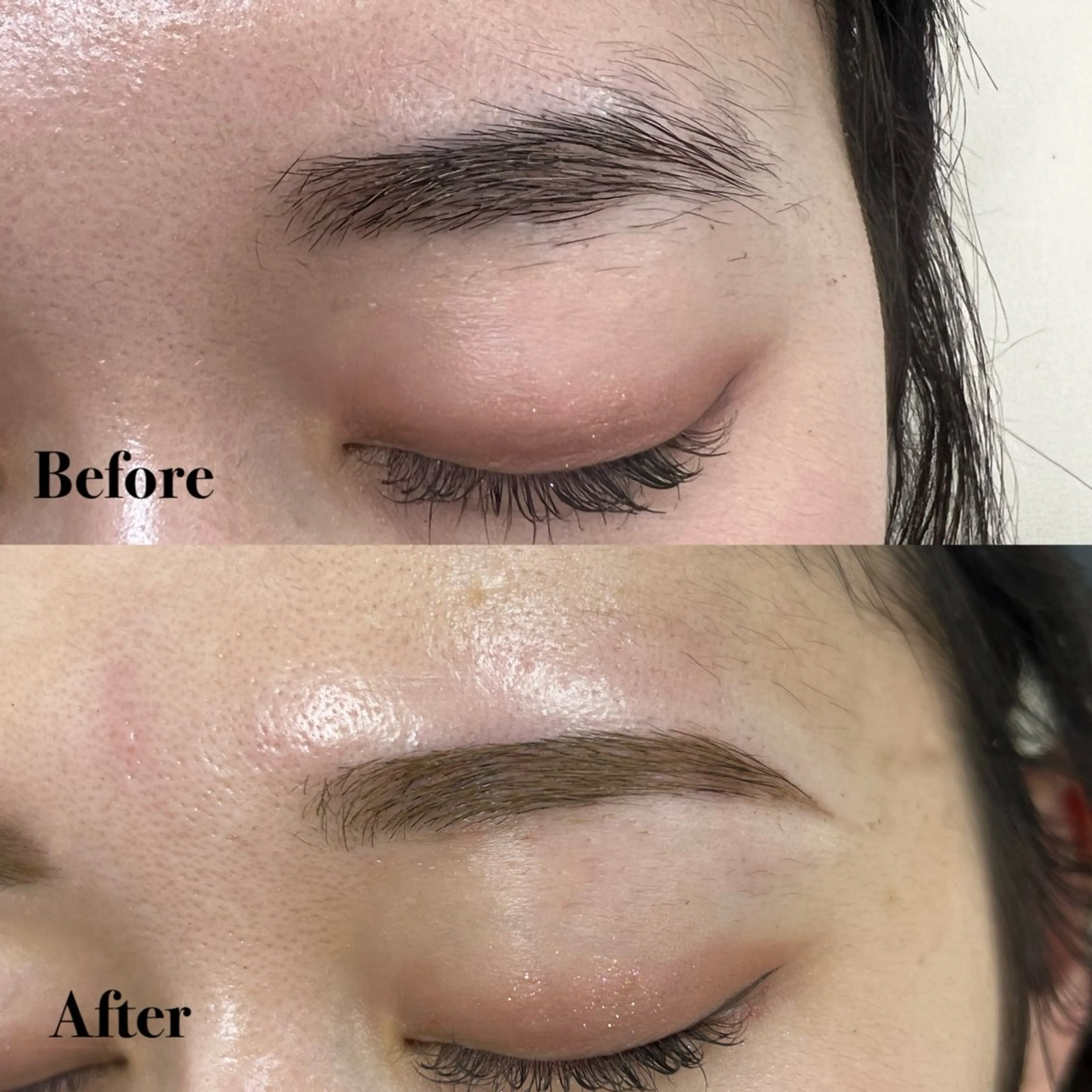 アイブロウ ワックス脱毛 眉カット Saitou Yuuka❣️のマツエク・マツパデザイン