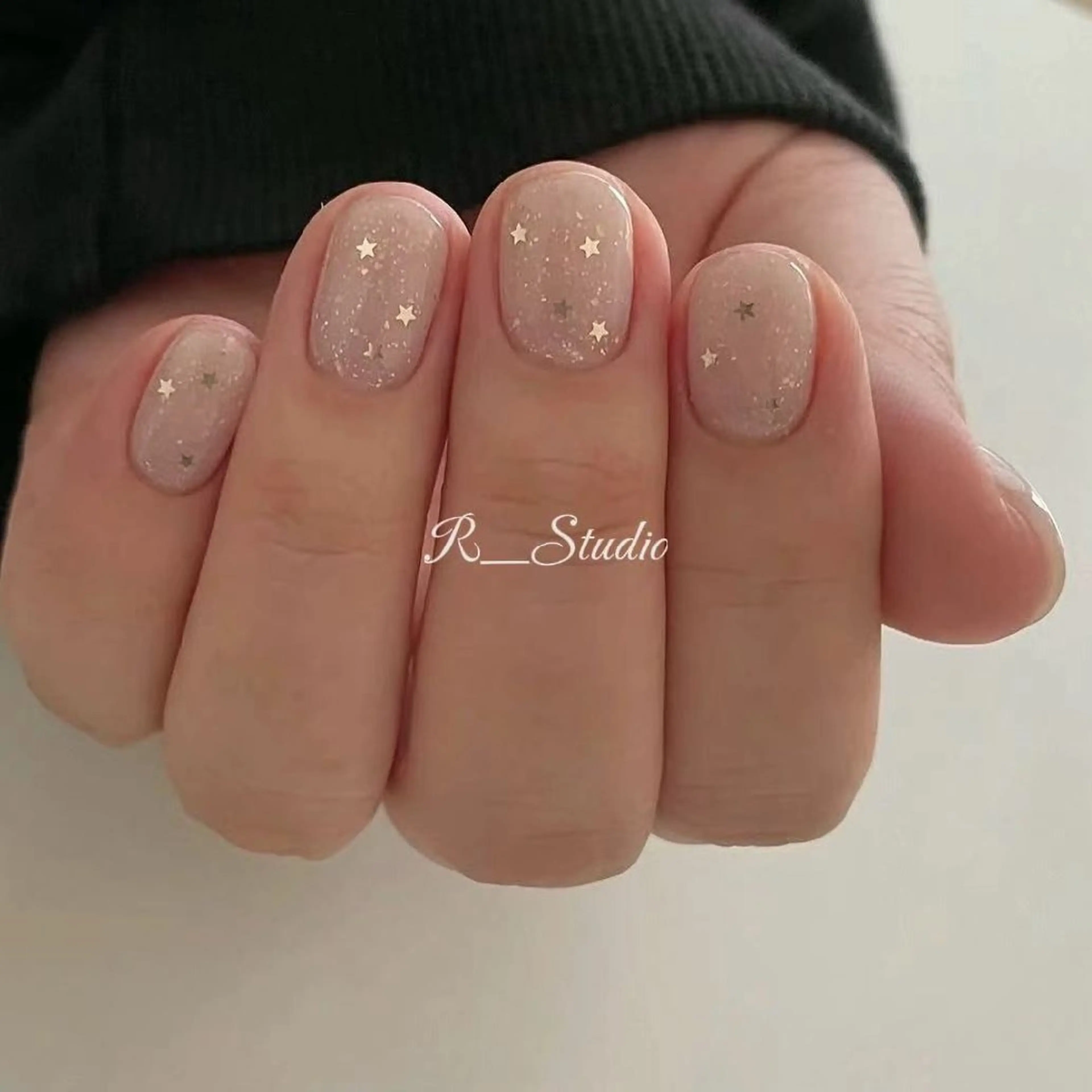 ネイル 氷ネイル・うるうるネイル 韓国ネイル ラメ(グリッター) シンプルネイル ✨モデル募集✨ まつ毛のマツエク・マツパデザイン