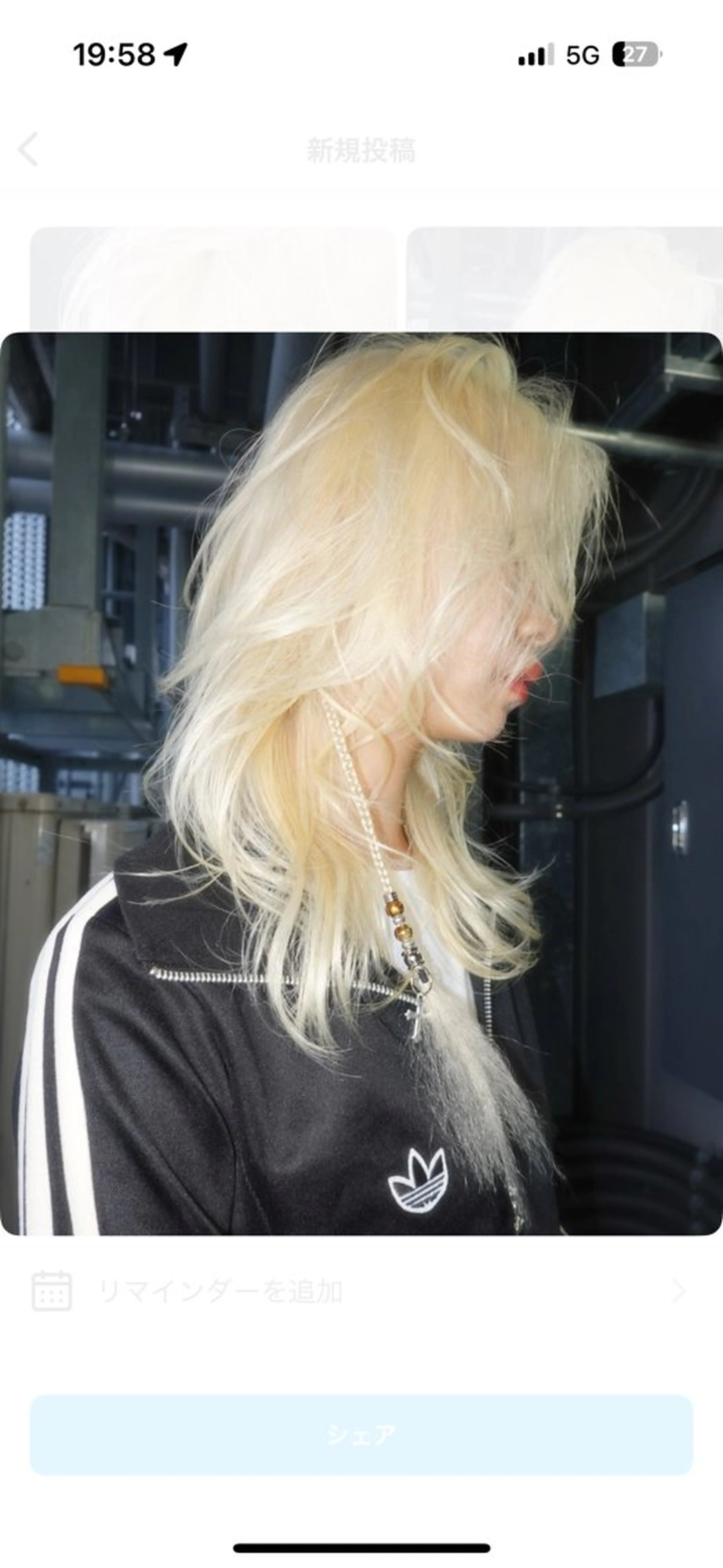 ロング カラー ヘアアレンジ カット ヘアカラー エクステ ヘアセット bloc japon所属・ﾌﾞﾚｲｽﾞ˚✧₊⁎ ﾚｲﾔｰToriのヘアスタイル