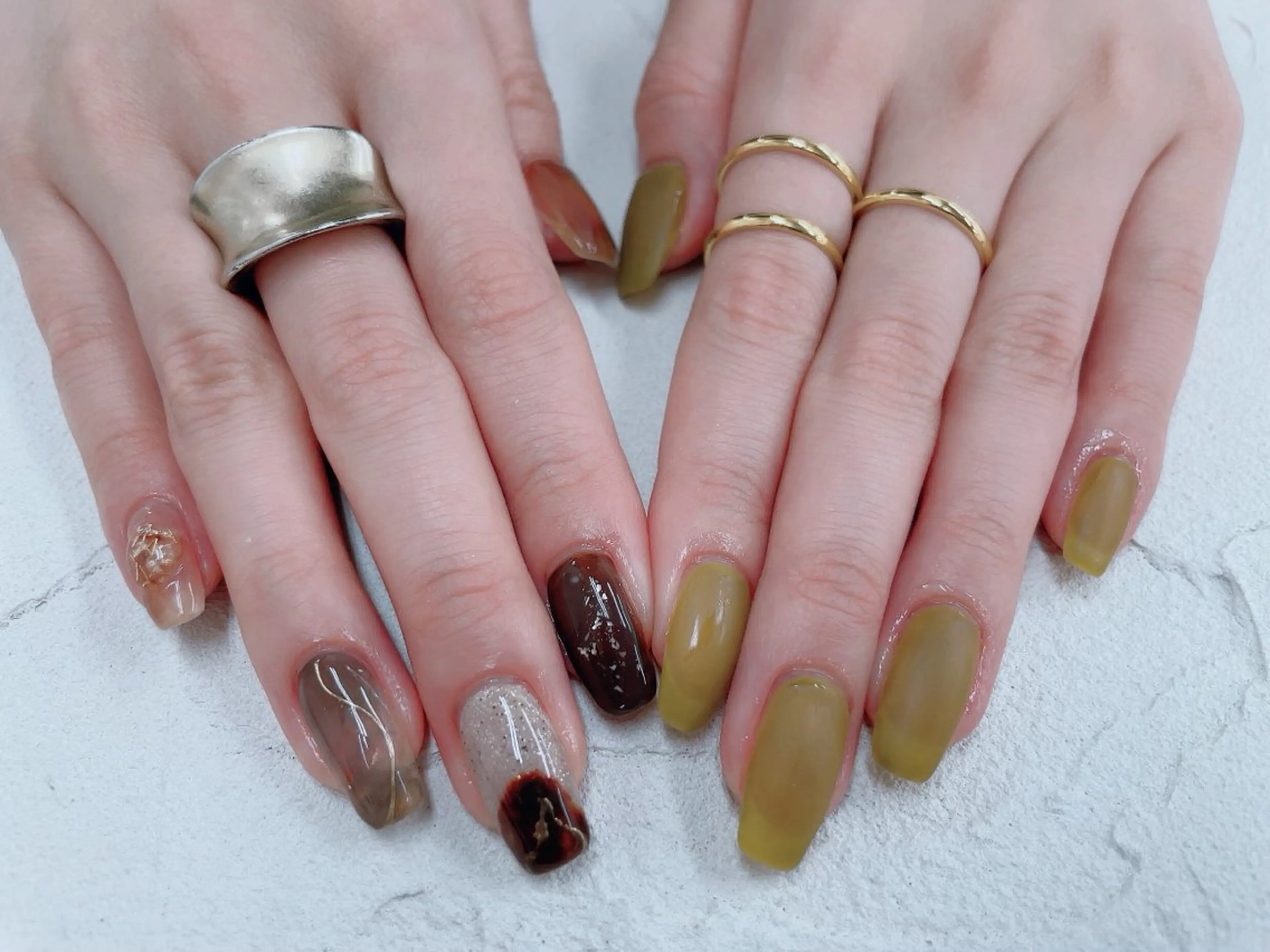 ネイル ハンドネイル SUN 小野田のネイルデザイン