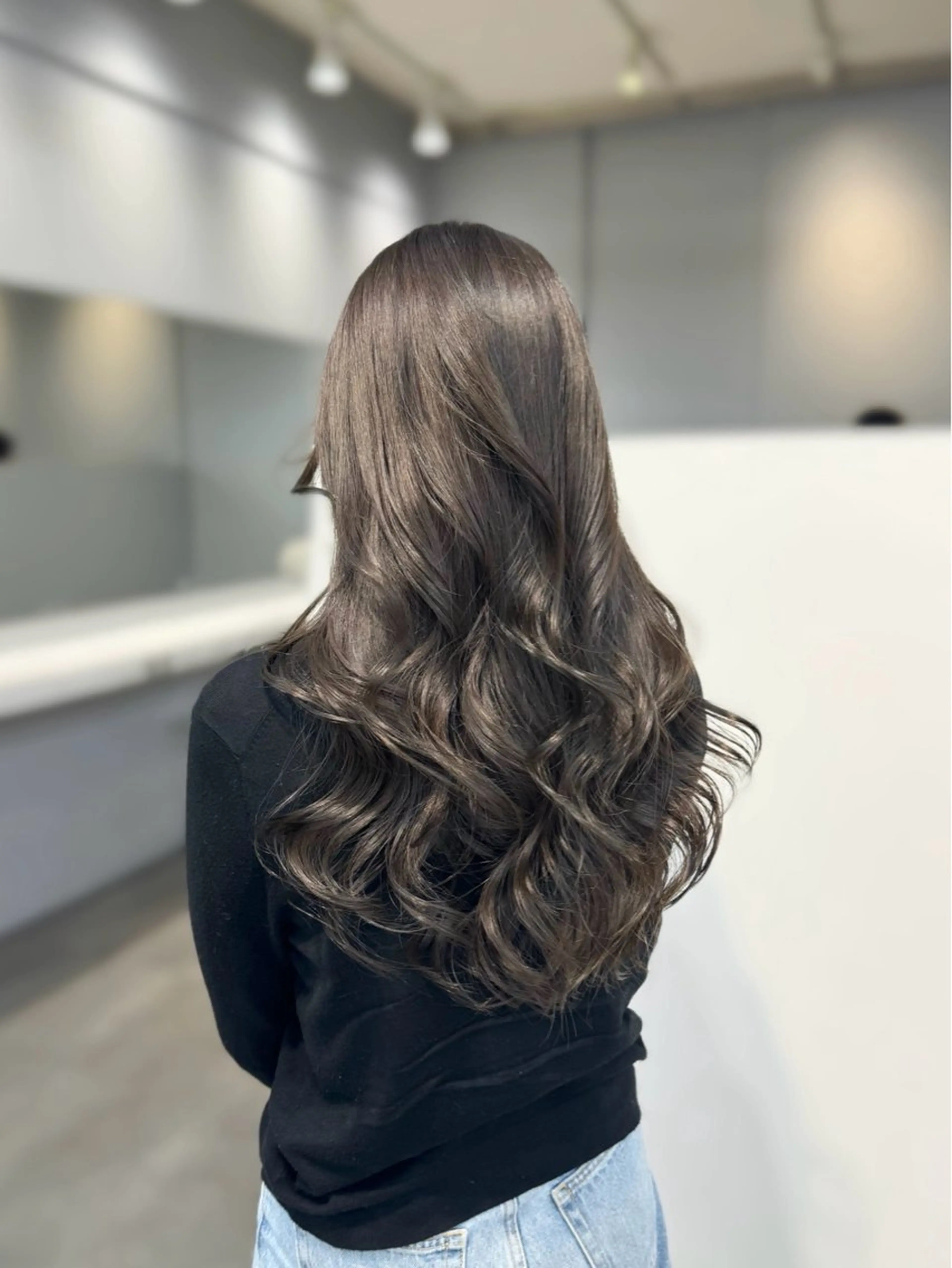 ロング カラー ヘアカラー トリートメント 🦋韓国系指名No1 店長/圓山 祐也🦋のヘアスタイル