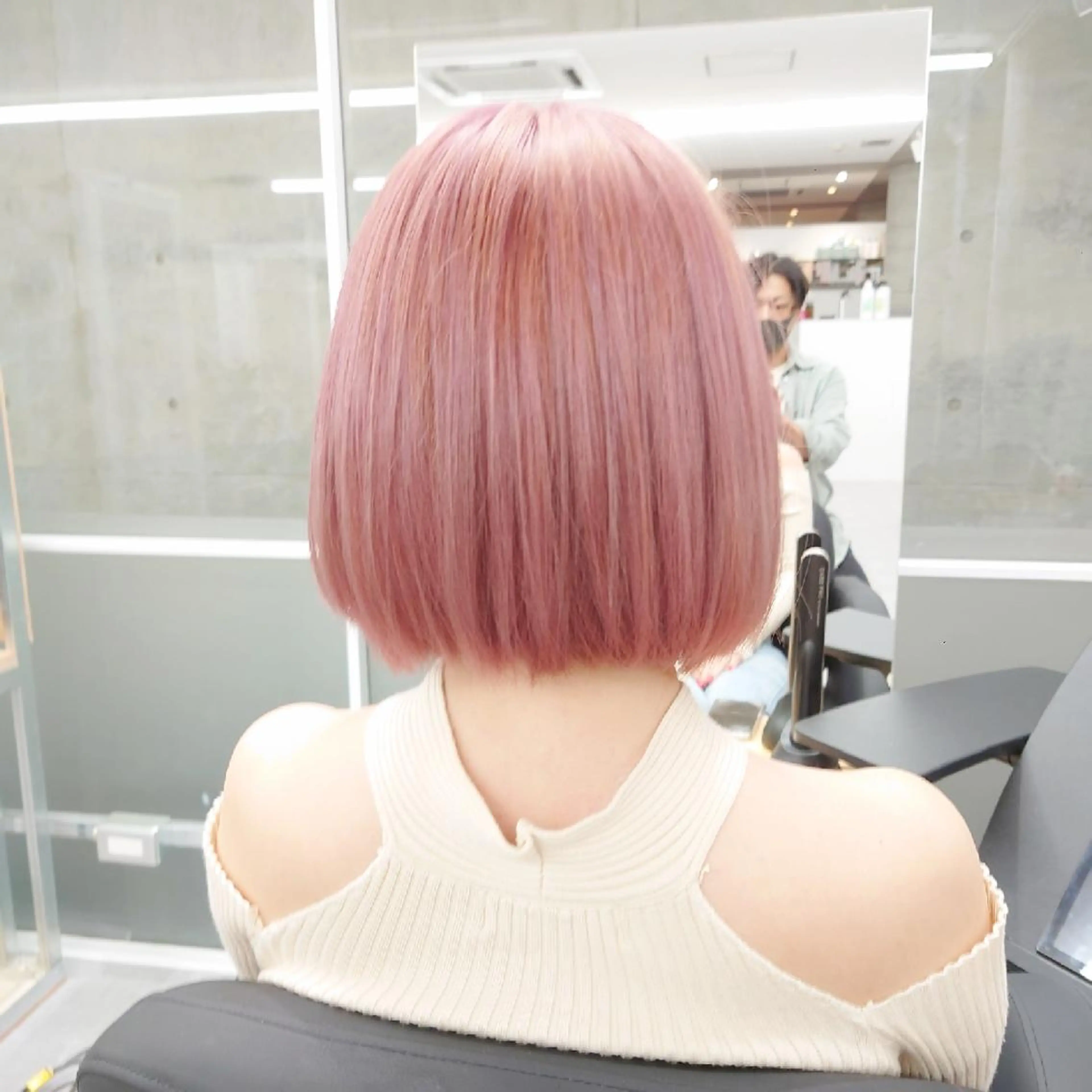 ミニモ学割💫ケアブリーチダブルカラー+ケアトリートメントの写真