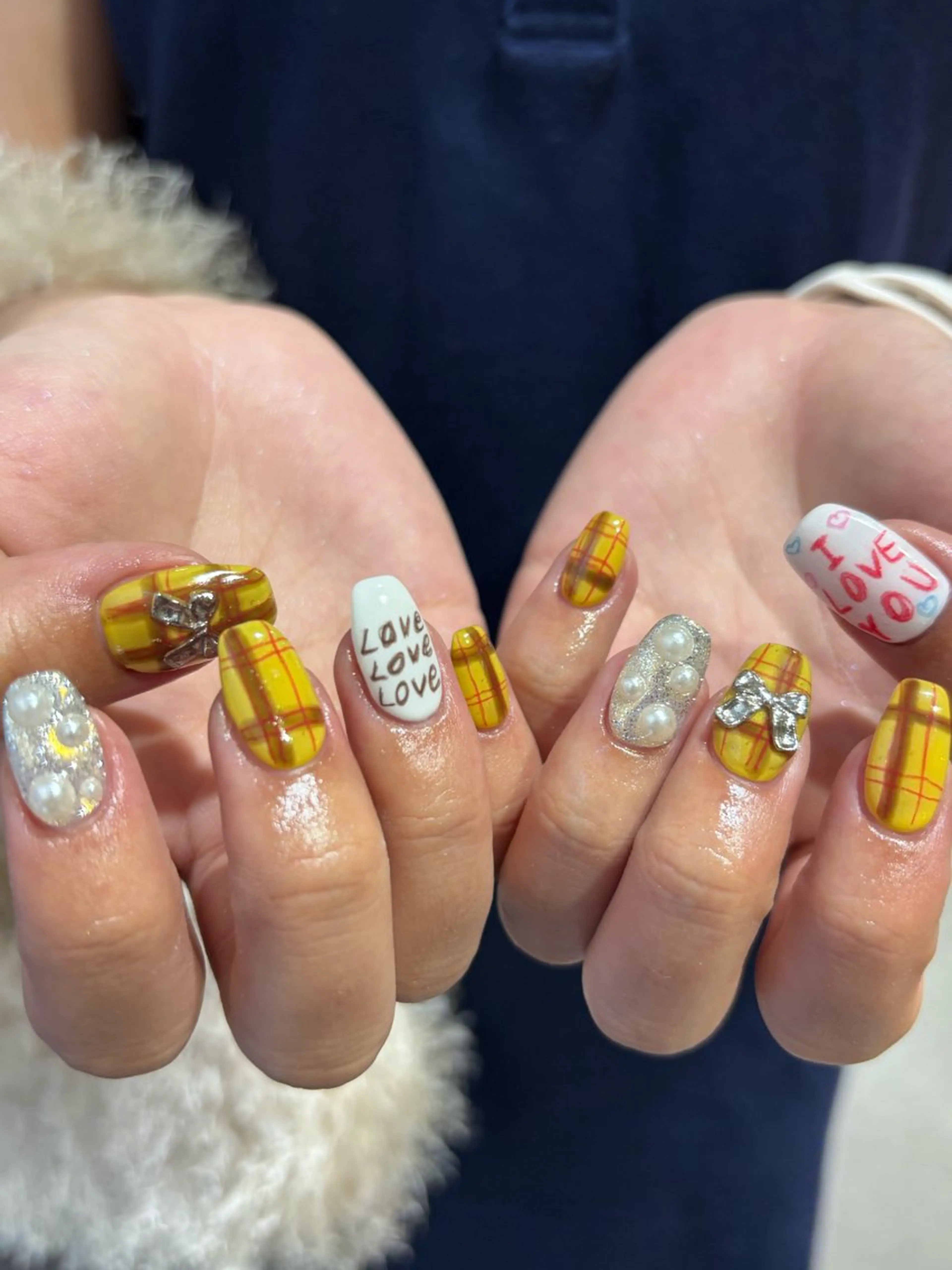 ネイル ハンドネイル ネイルマツエク/ hinaのヘアスタイル