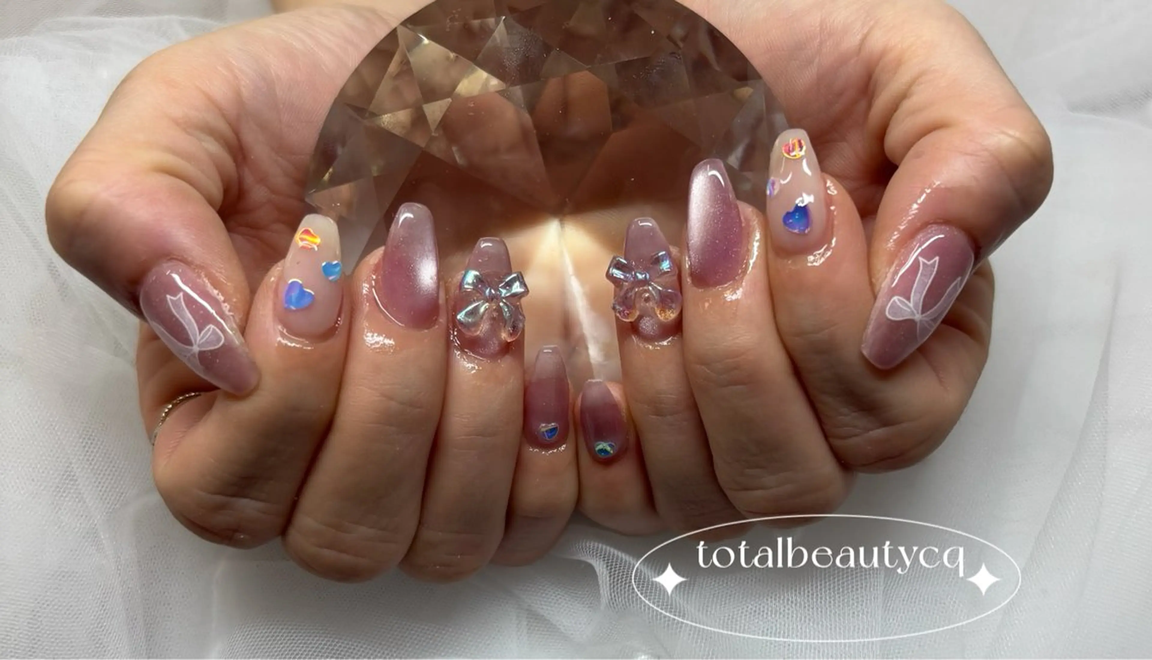 ネイル ハンドネイル トータルビューティー CQのネイルデザイン