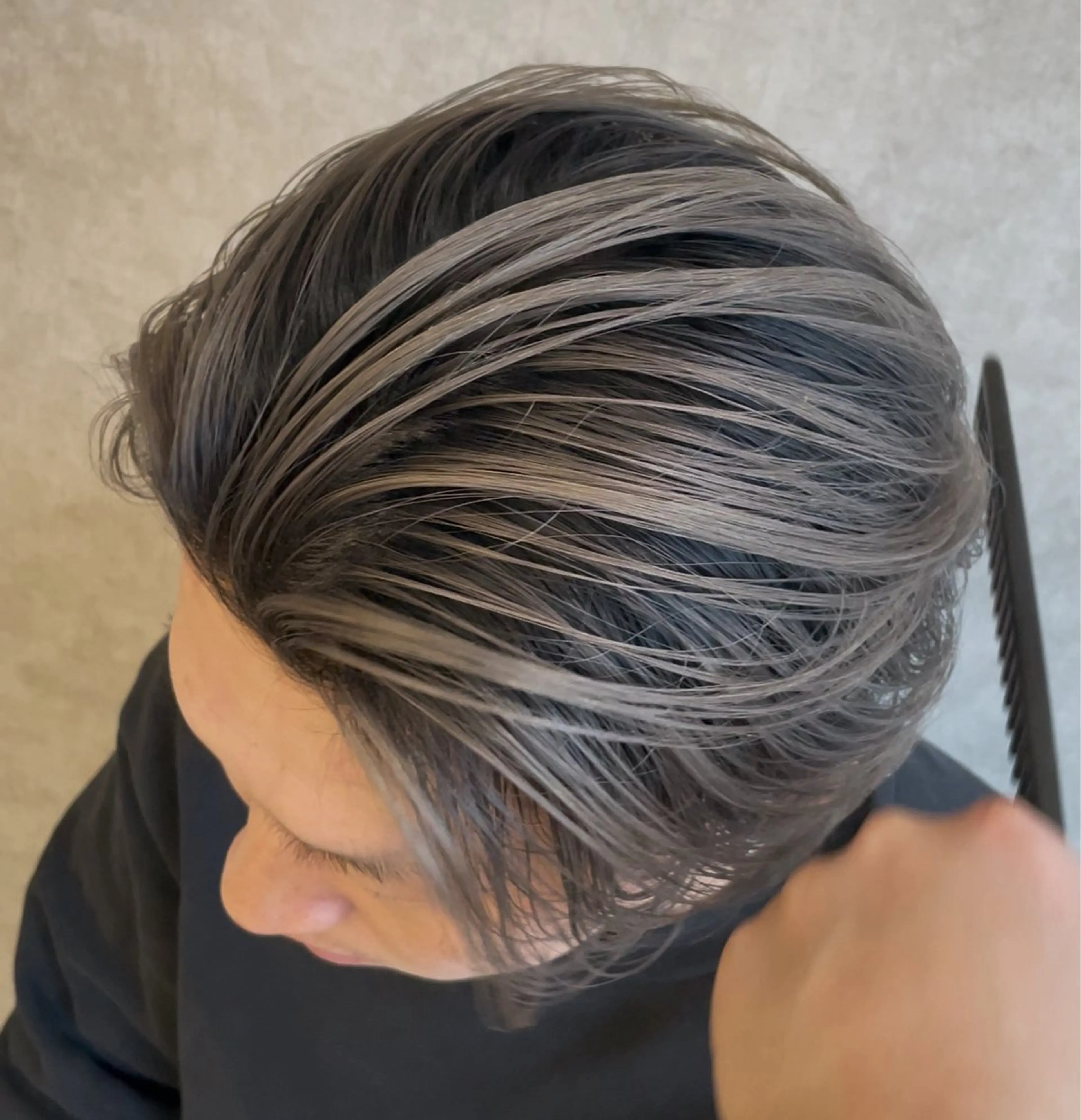 カラー メンズ メンズバレイヤージュ バレイヤージュ ヘアカラー ブリーチ特化|メンズ 支持率◎ Takuのヘアスタイル