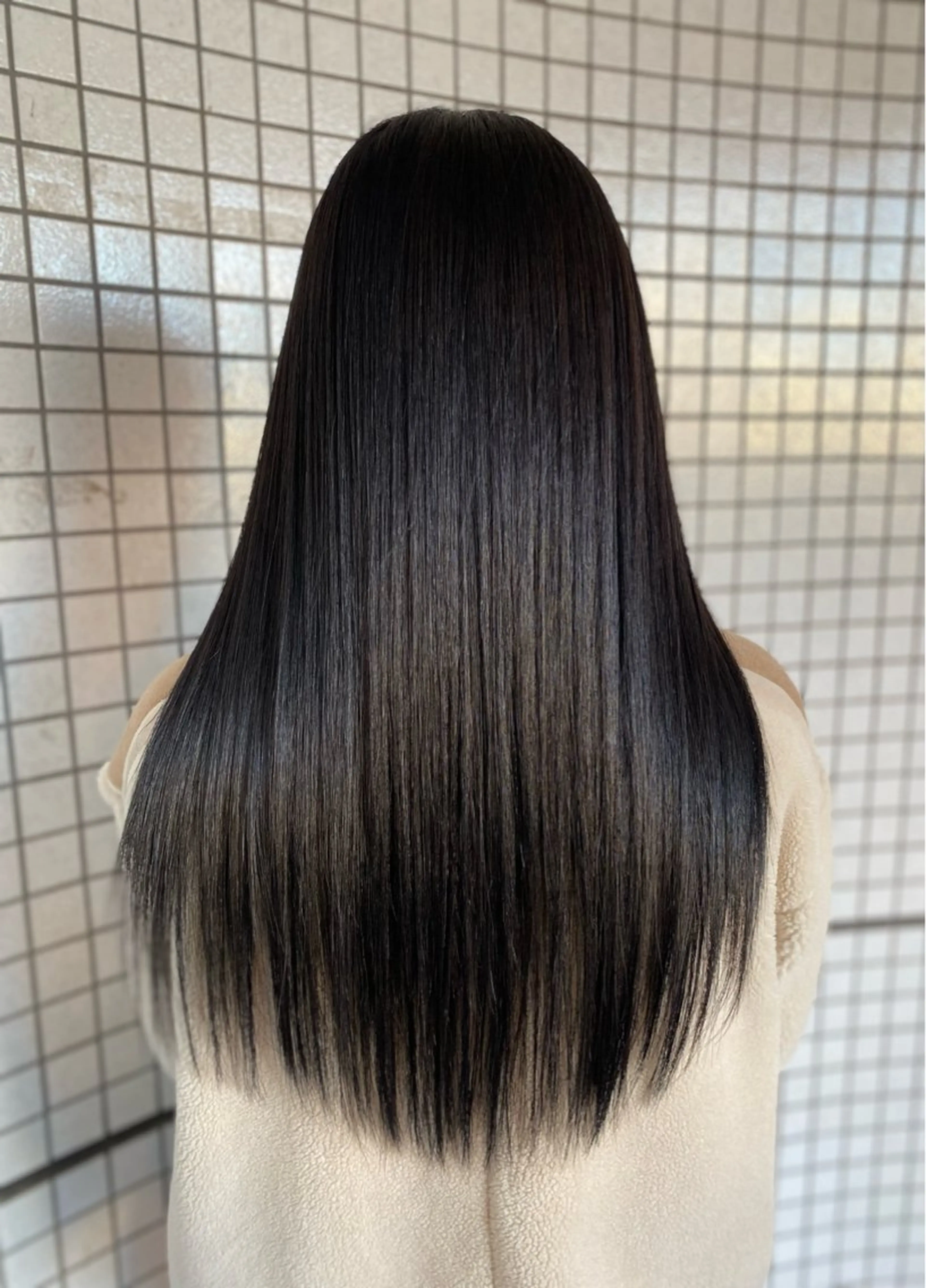 ロング 髪質改善 縮毛矯正 飯富 信二のヘアスタイル