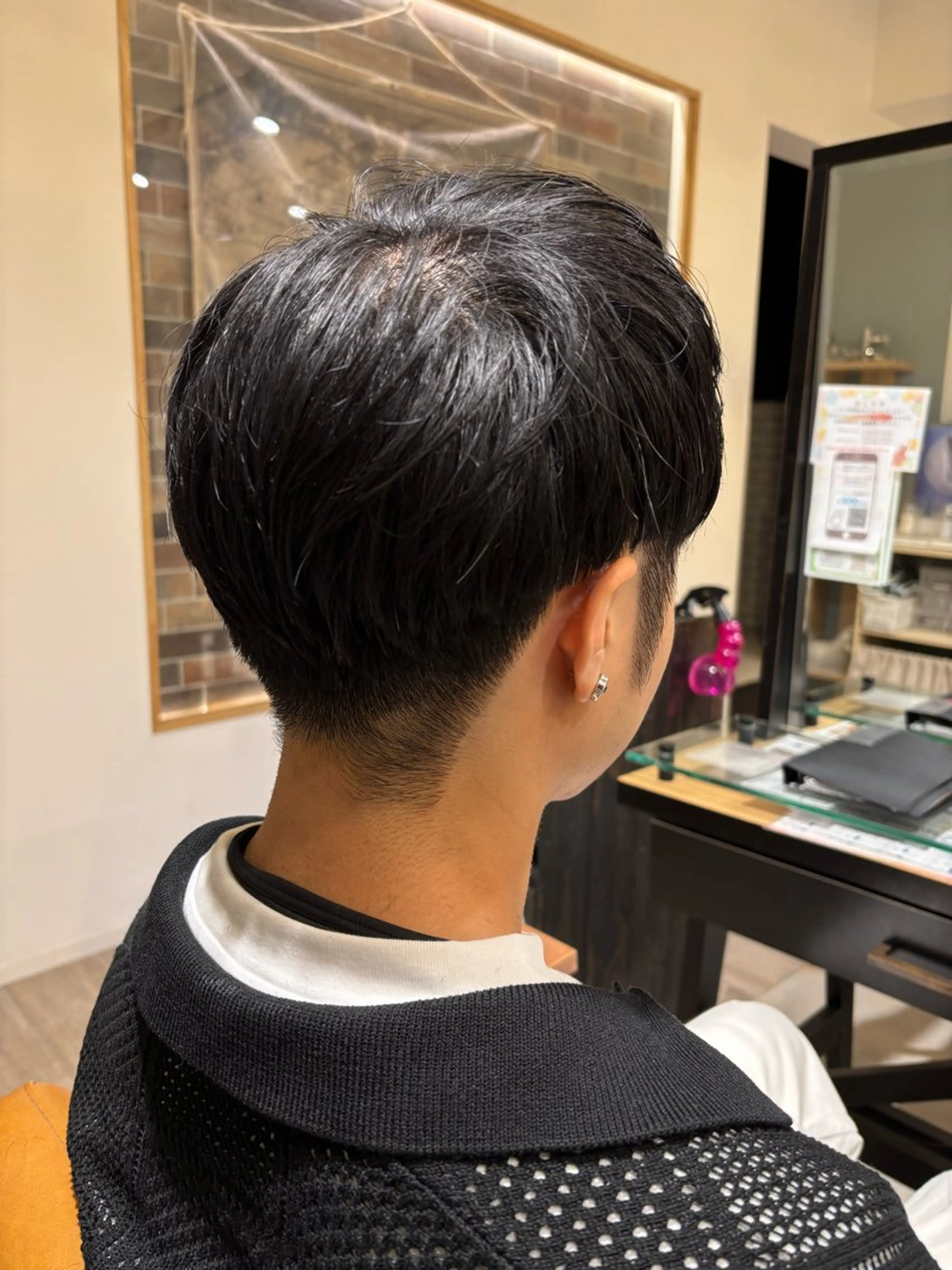 メンズ 中井 茅佳のヘアスタイル