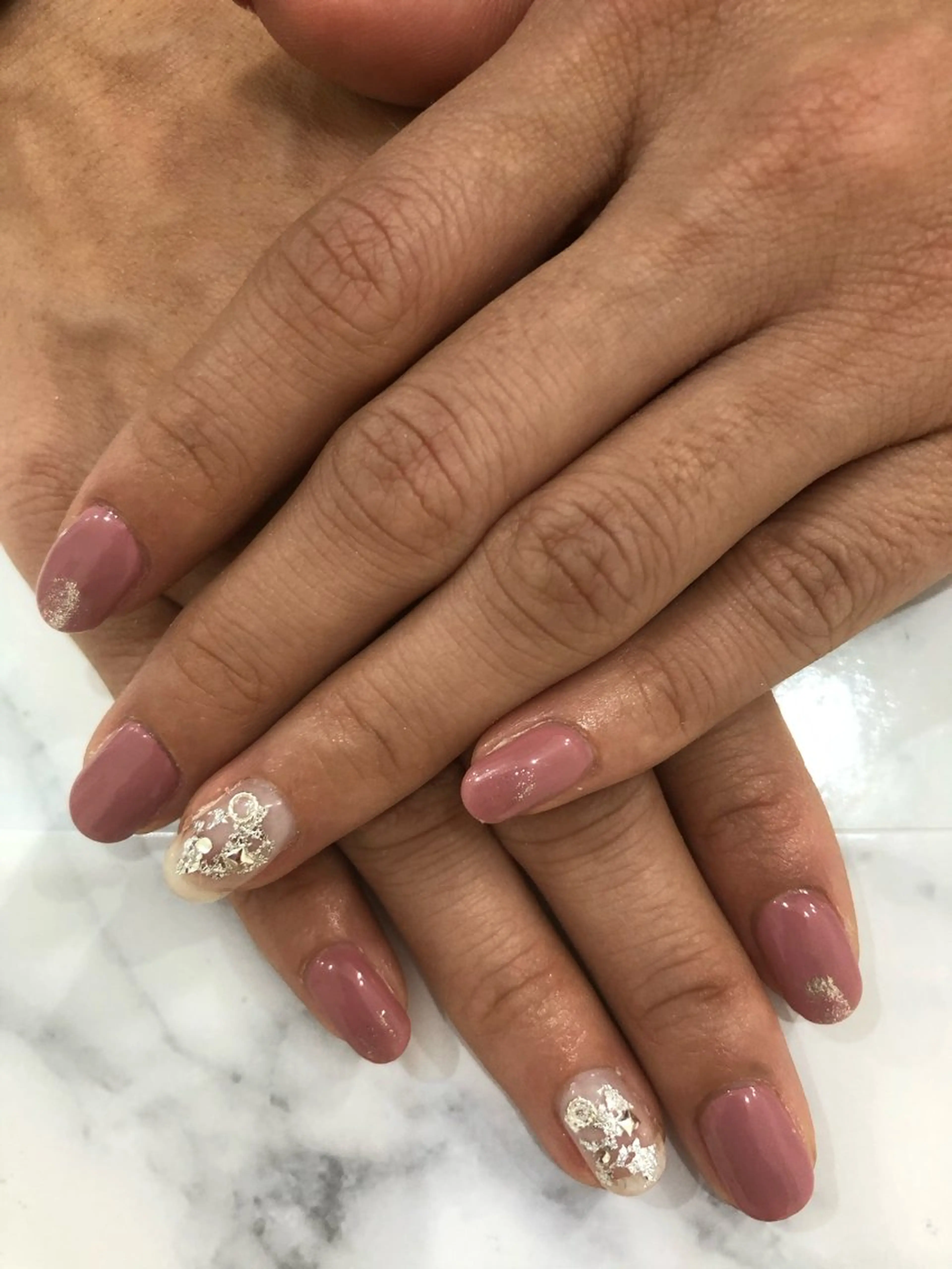 ネイル ワンカラーネイル M&Y nailsalonのネイルデザイン