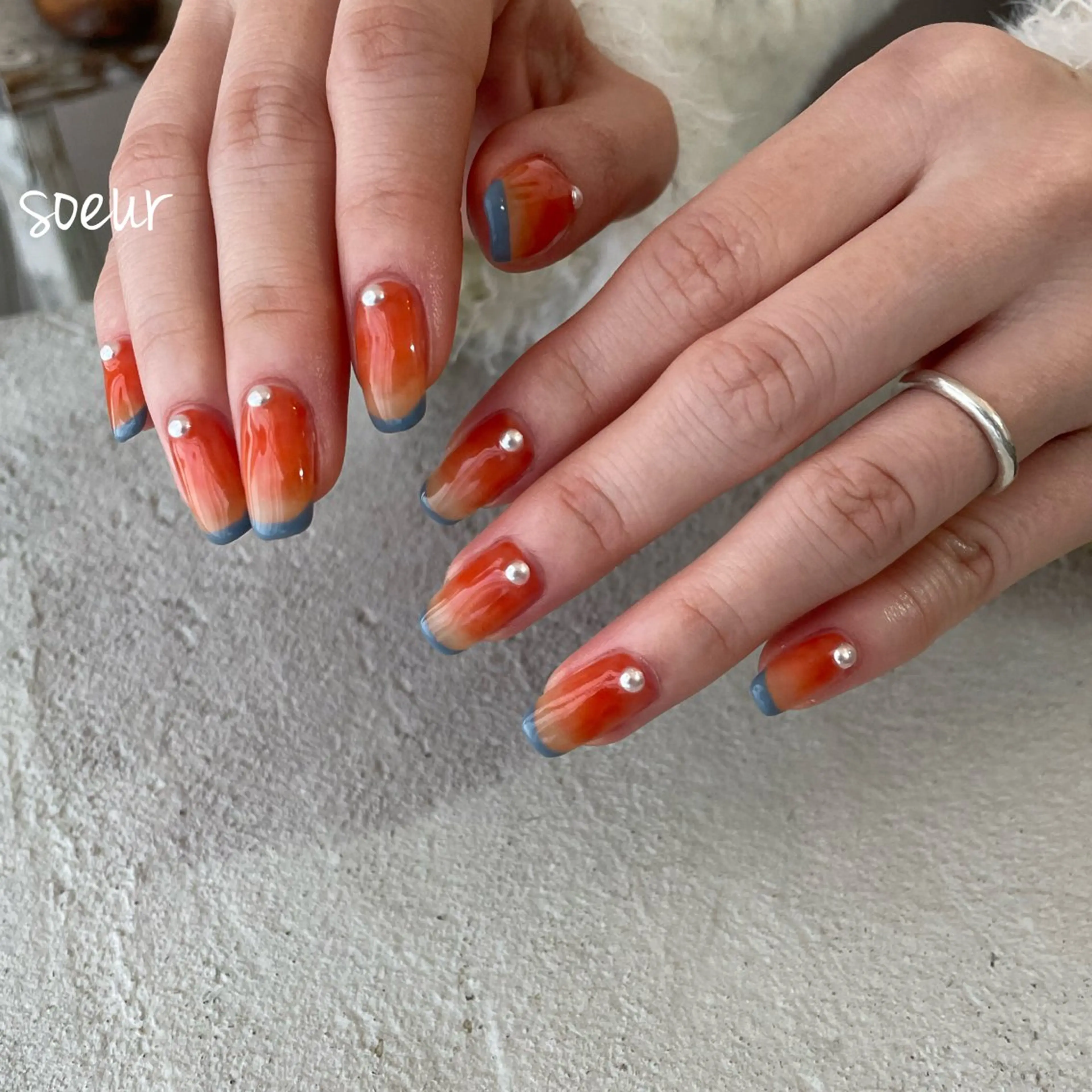 ネイル ハンドネイル soeur_ 武蔵浦和のネイルデザイン