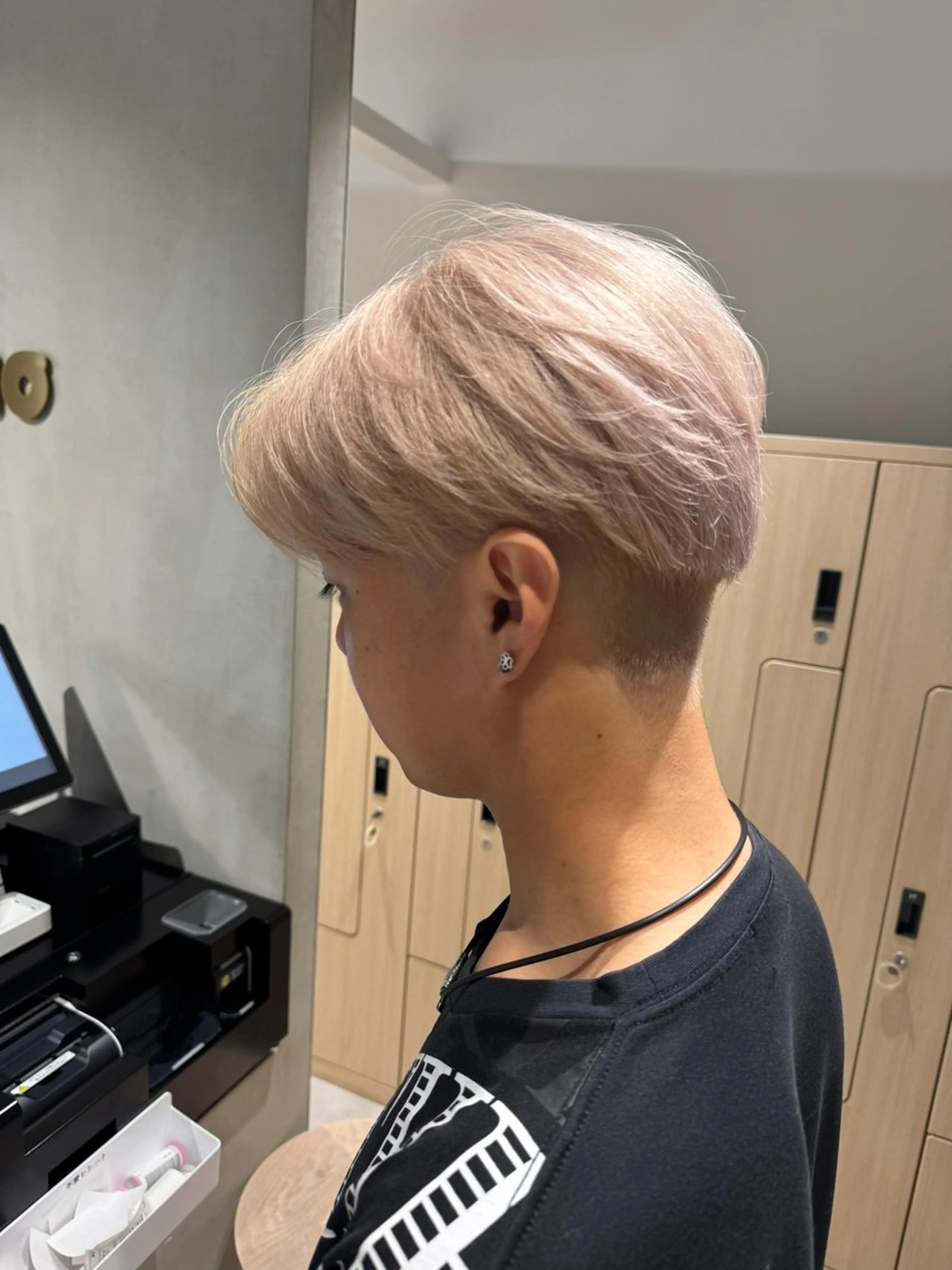 カラー メンズ カット ヘアカラー メンズカット/ ブリーチ/かほのヘアスタイル