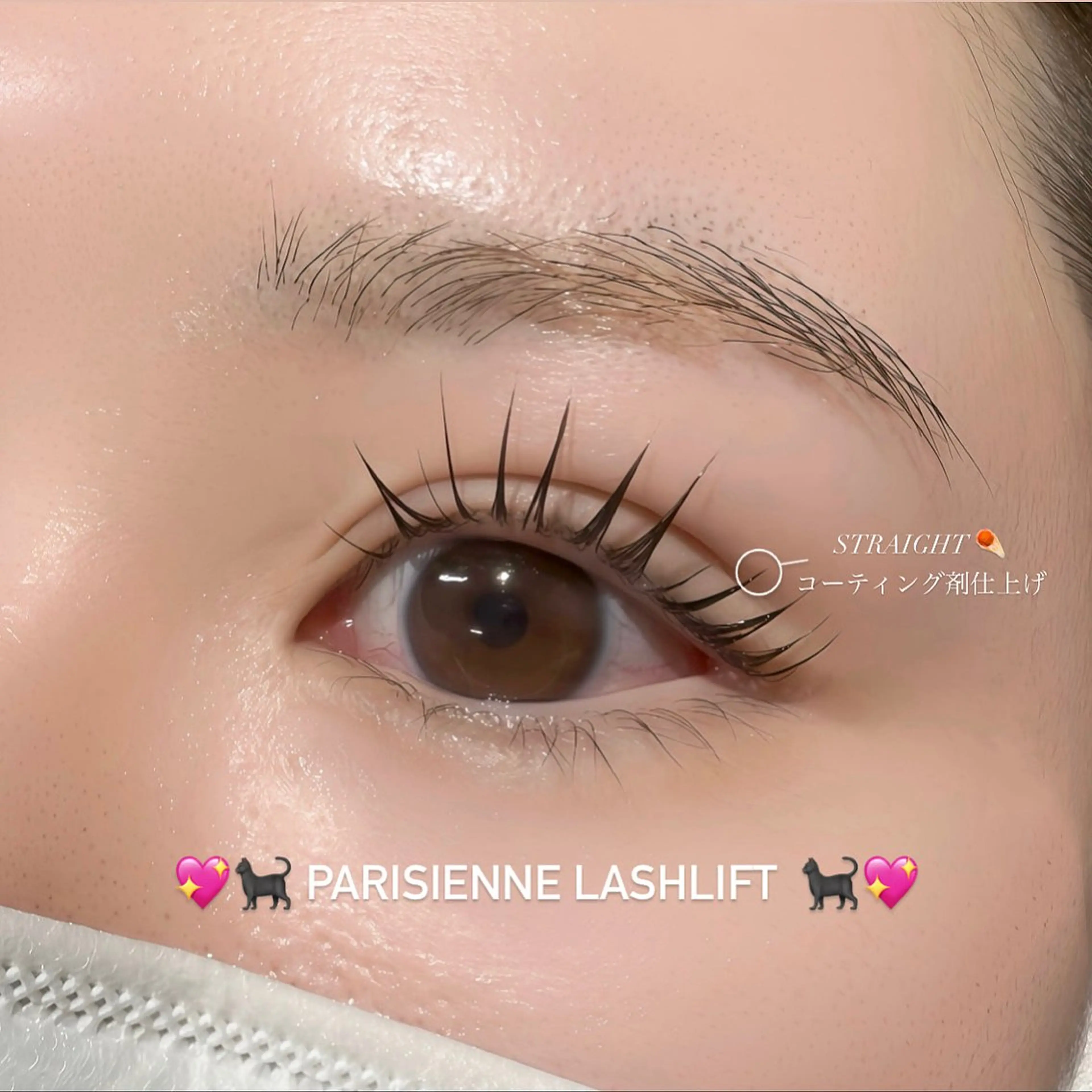 12月限定クーポン！！💖🐈‍⬛パリジェンヌラッシュリフト🐈‍⬛💖《アイシャンプー＋コーティング剤仕上げ付き》の写真