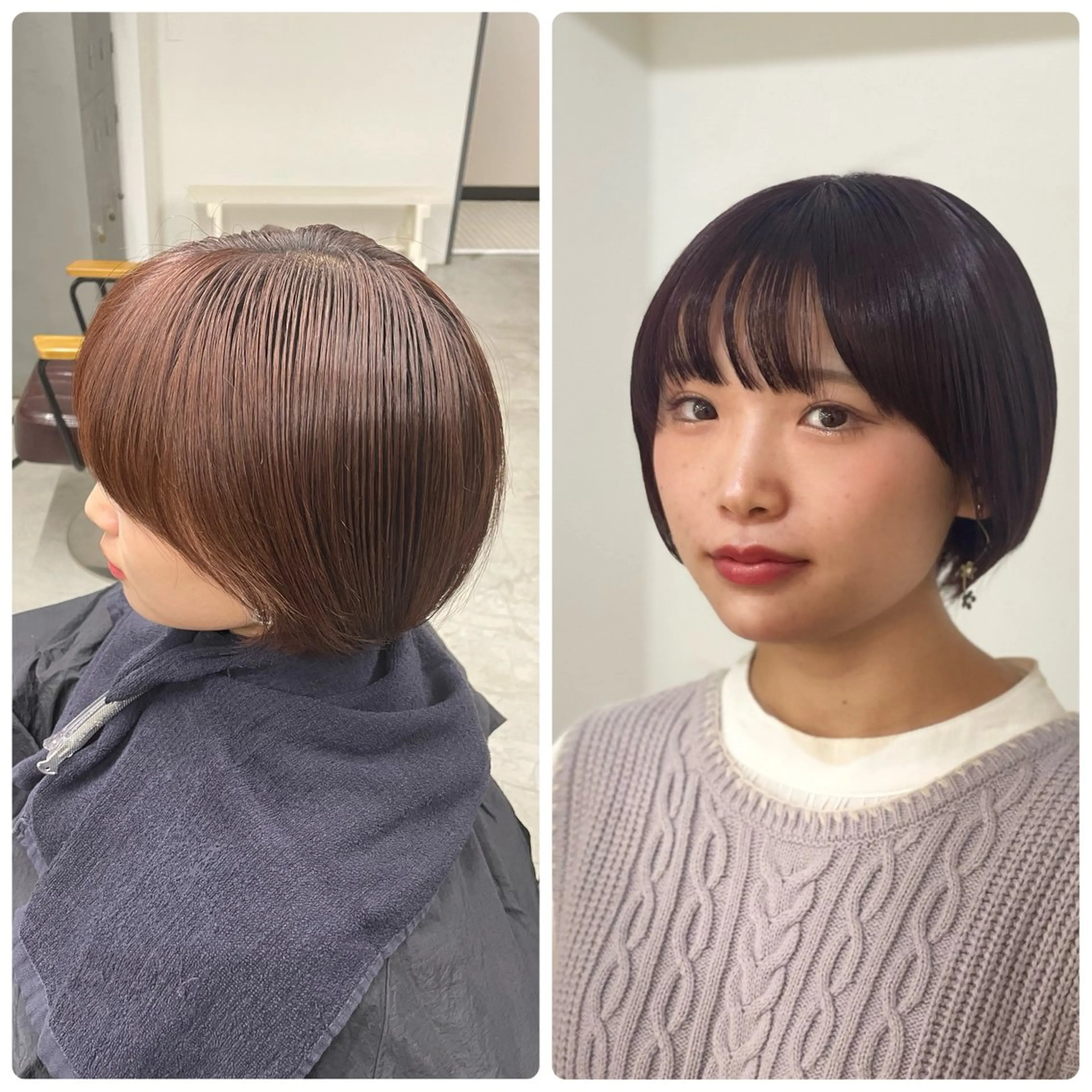 ミディアム カラー CARAL【カラル】所属・💐髪質改善 Hカラー💐HIDEのヘアスタイル