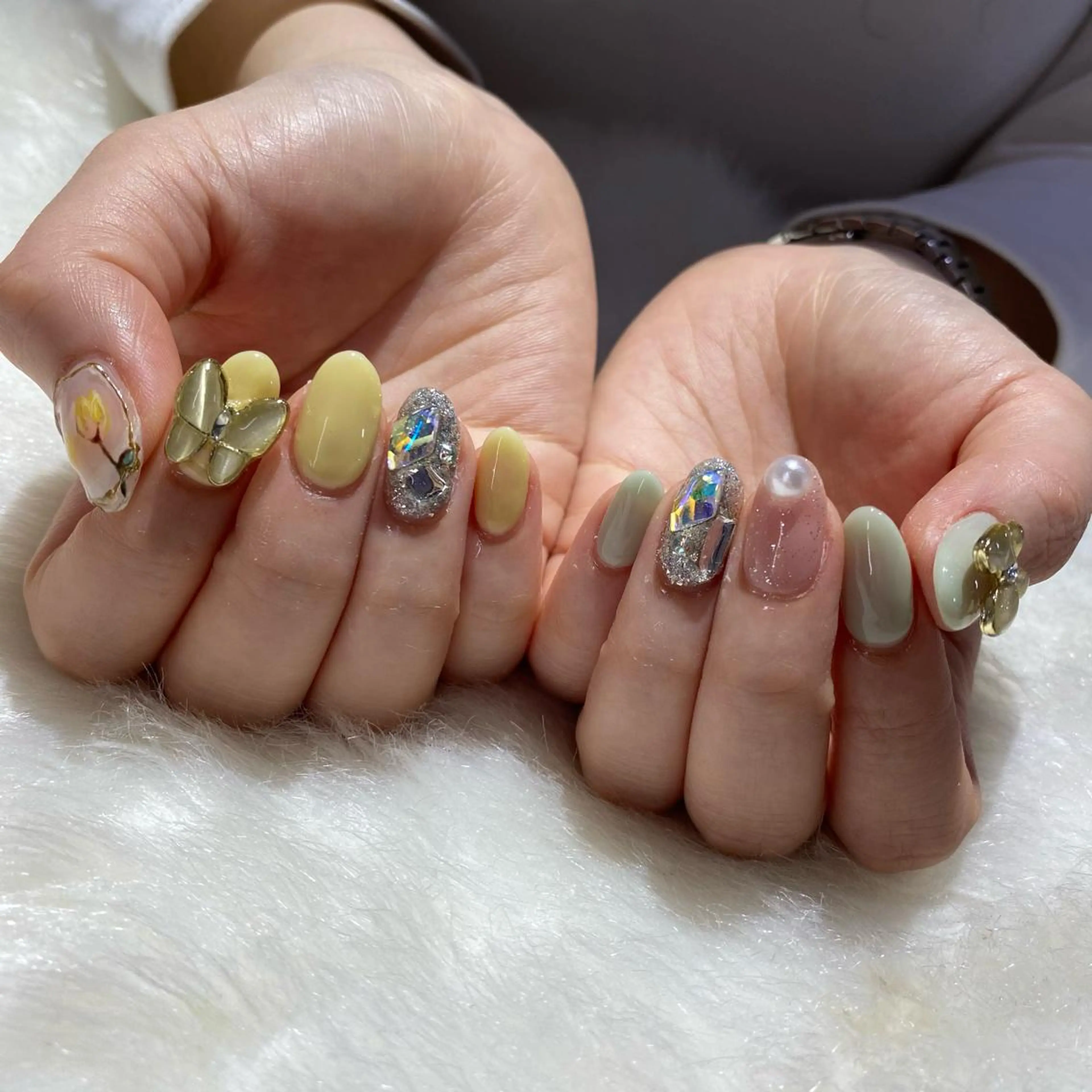 ネイル Amber21.所属・Nagahama Akariのネイルデザイン