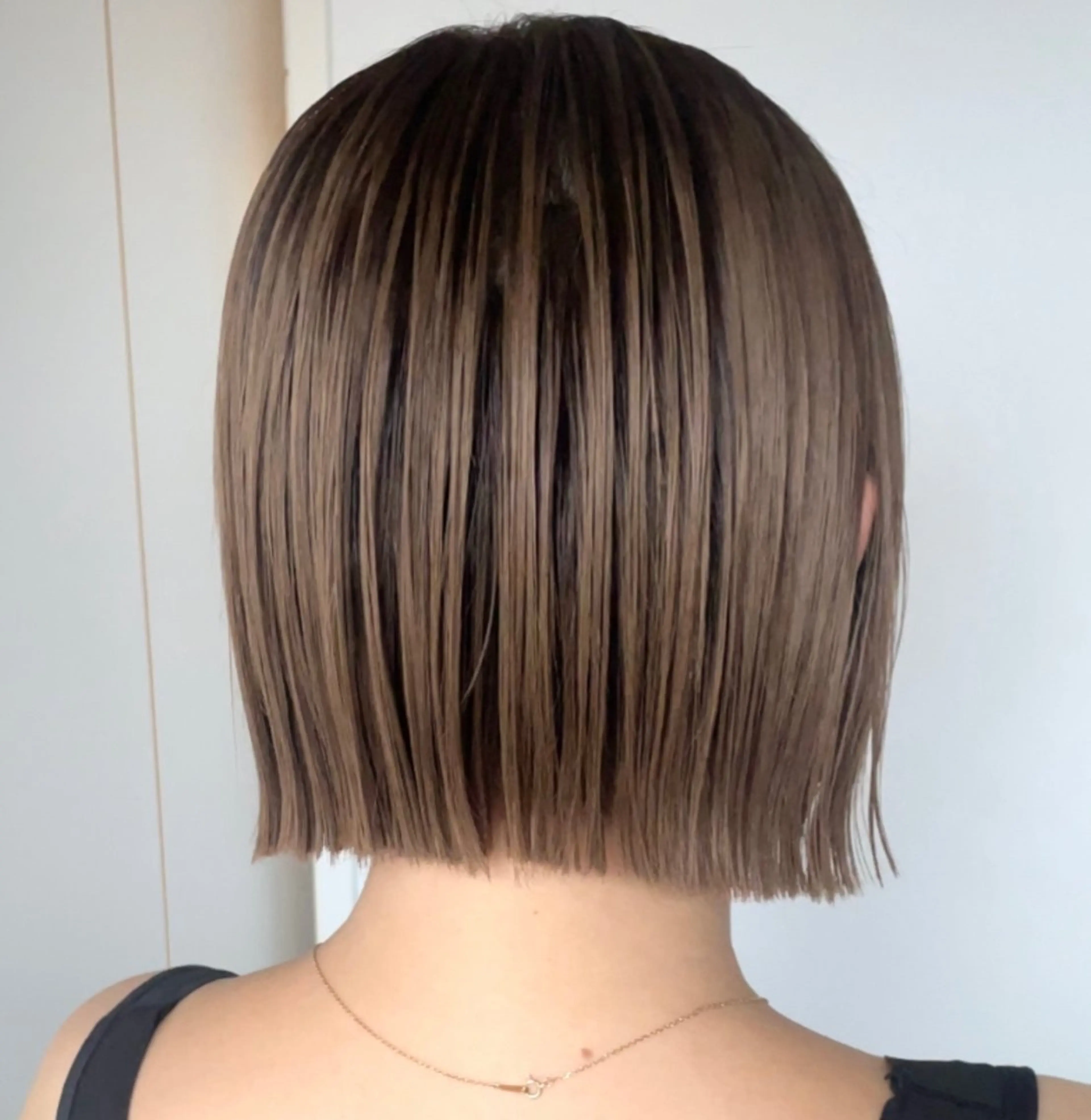 ショート カラー グレージュ ミルクティーグレージュ ボブ ボブ/ショート/ 池袋/あつしのヘアスタイル