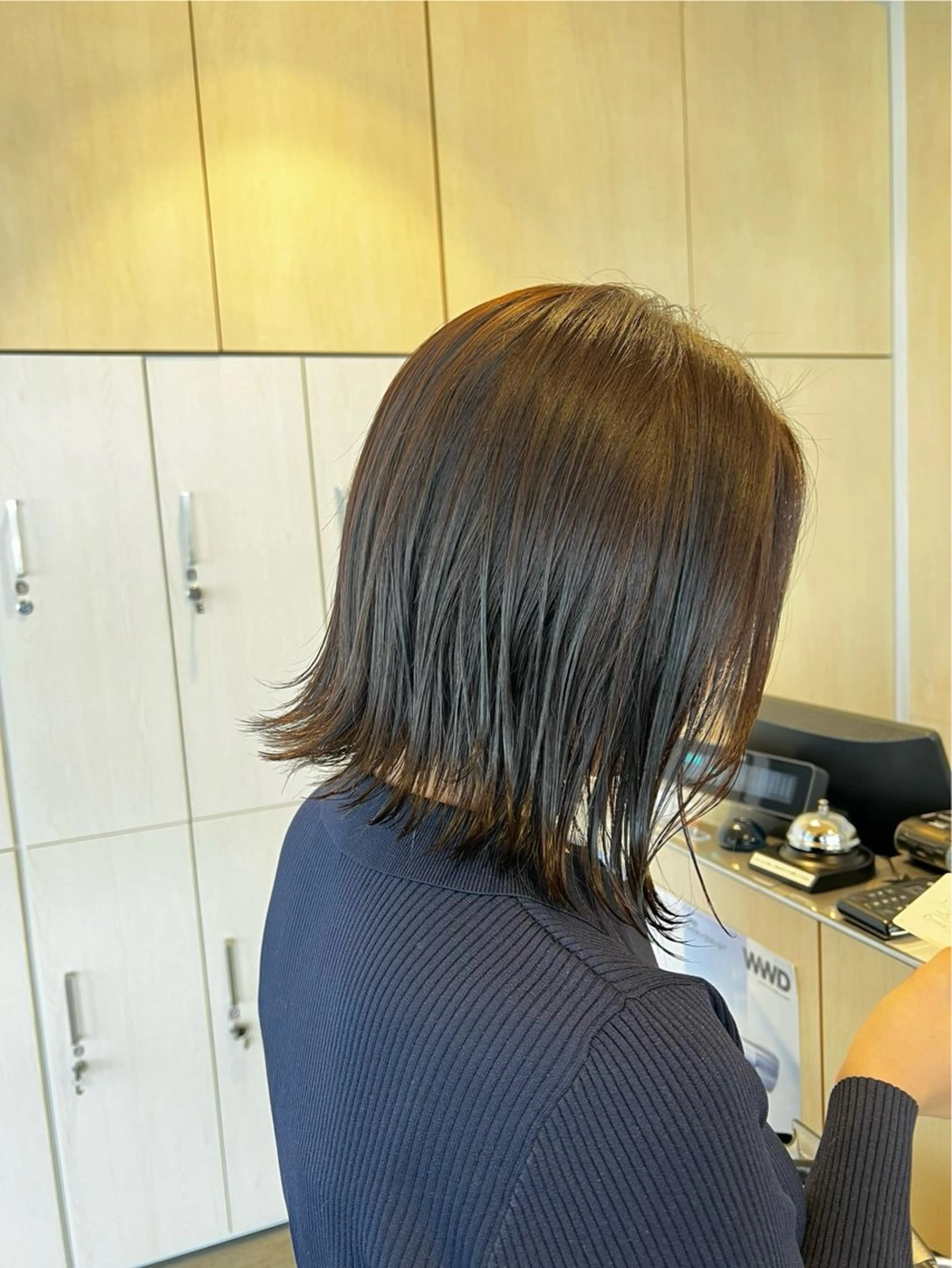 ミディアム ビラデルソルmaRe所属・山口 莉々香のヘアスタイル