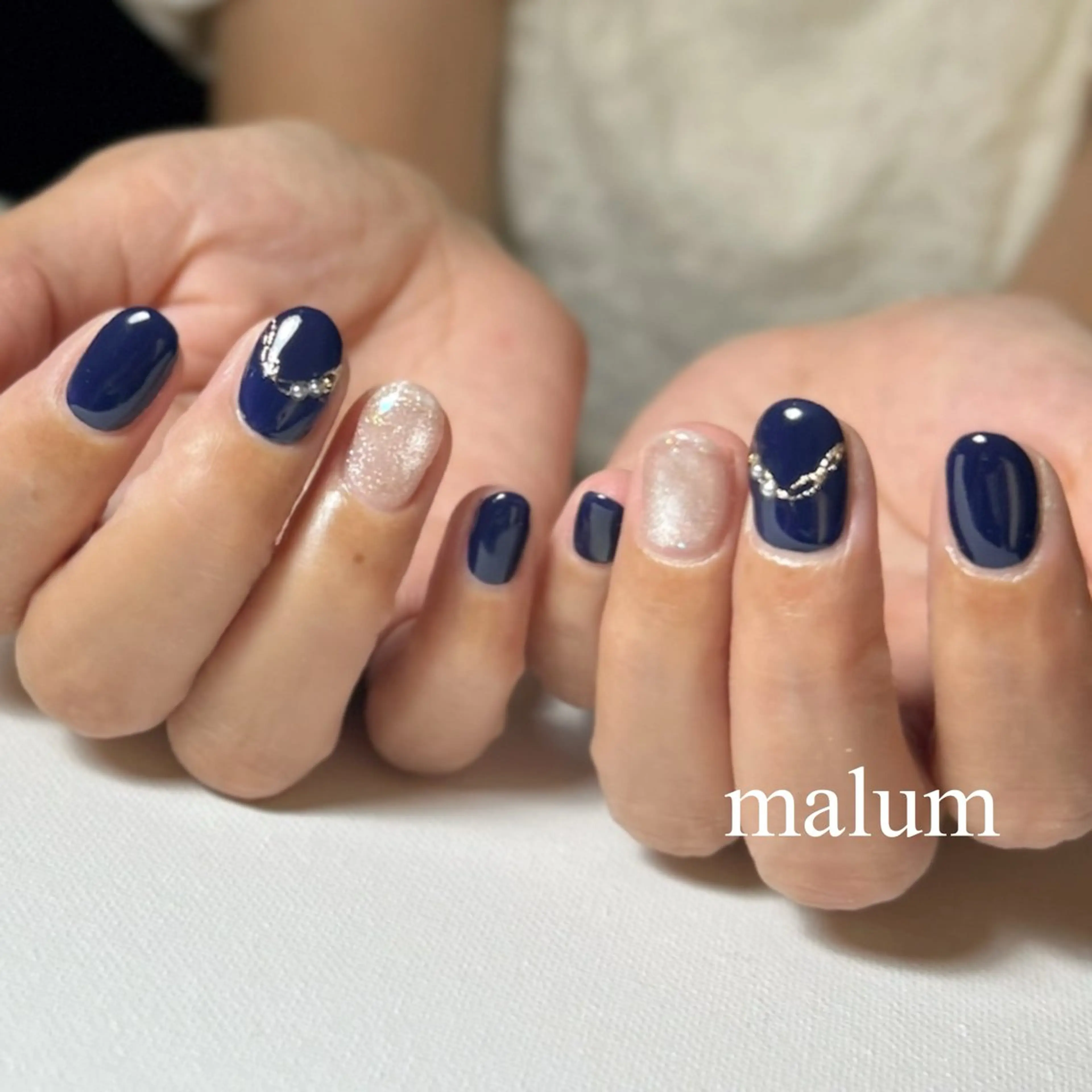 ネイル ハンドネイル malum nailのネイルデザイン