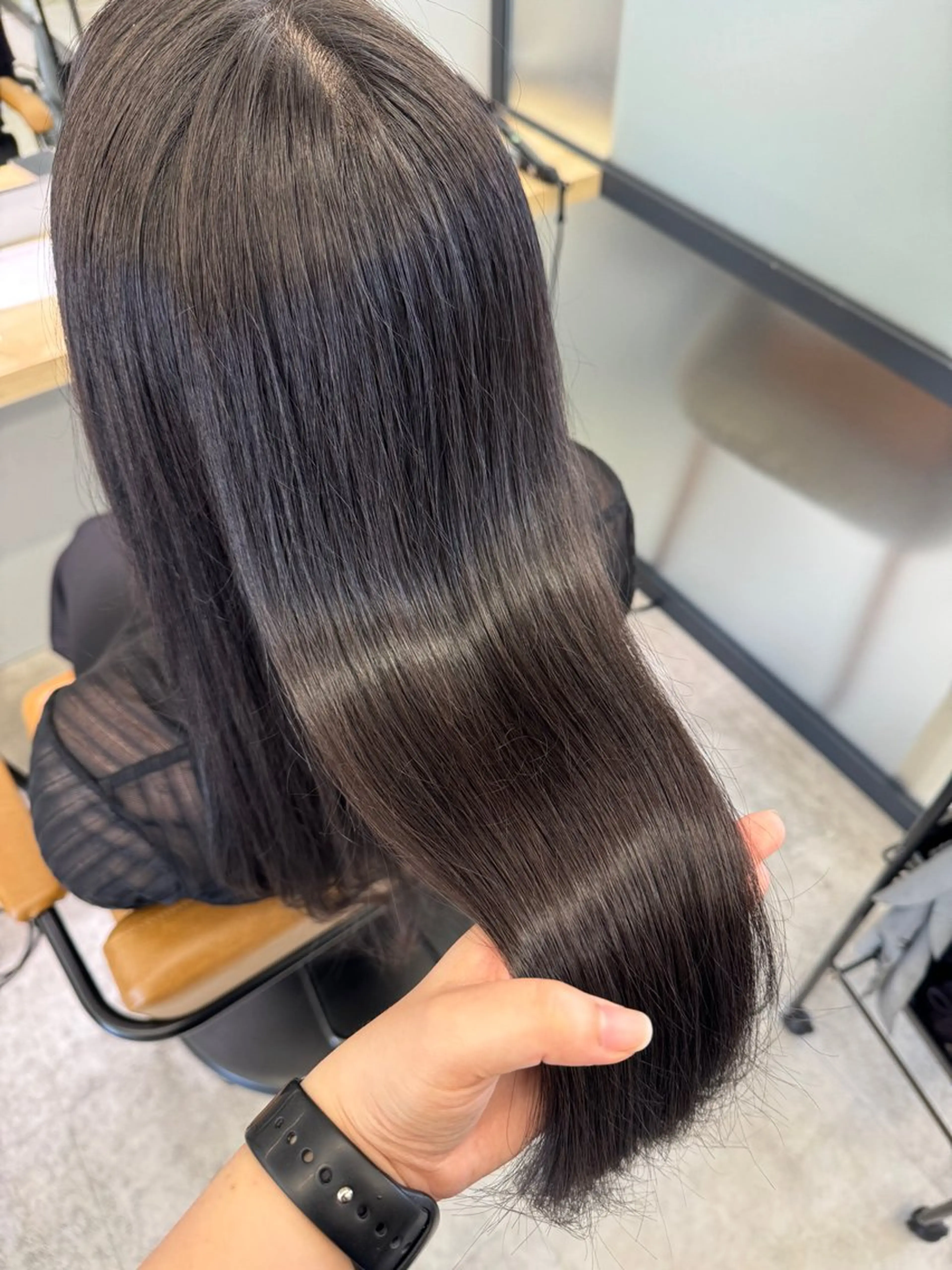 ロング MIREI /韓国風 ショート/大阪美容室のヘアスタイル