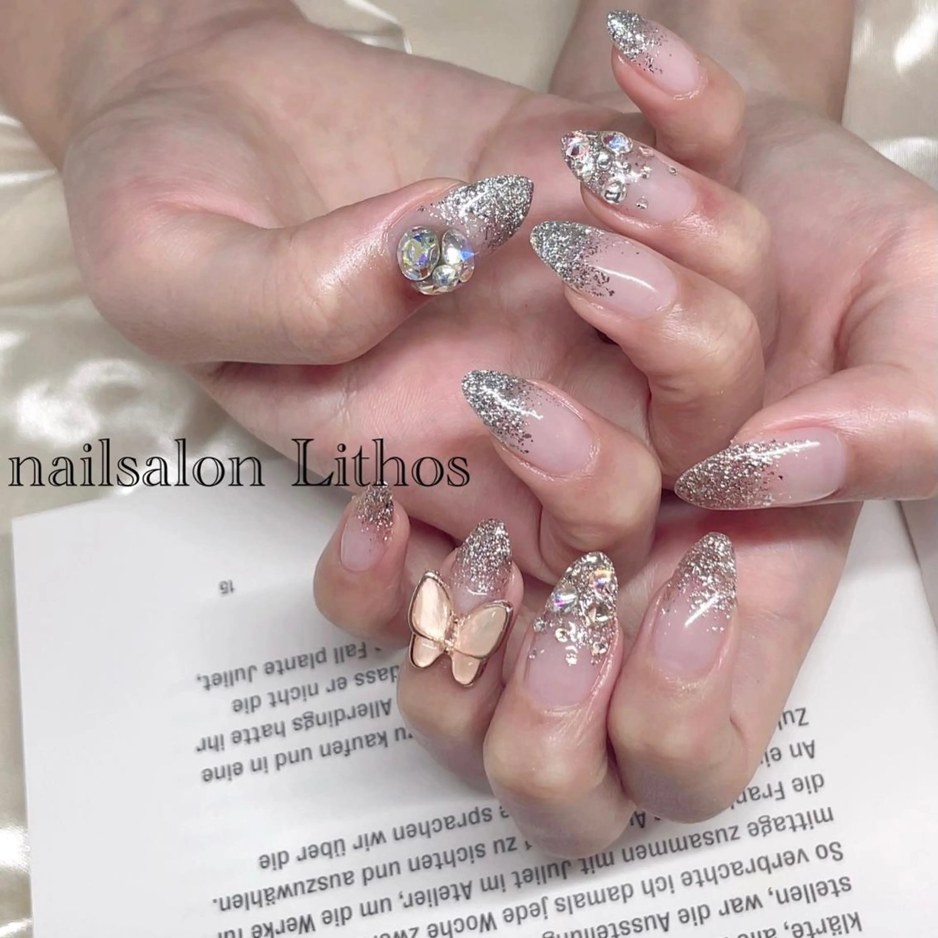 ネイル 韓国ネイル ハンドネイル nailsalon Lithos所属・nailsalon Recontreのネイルデザイン