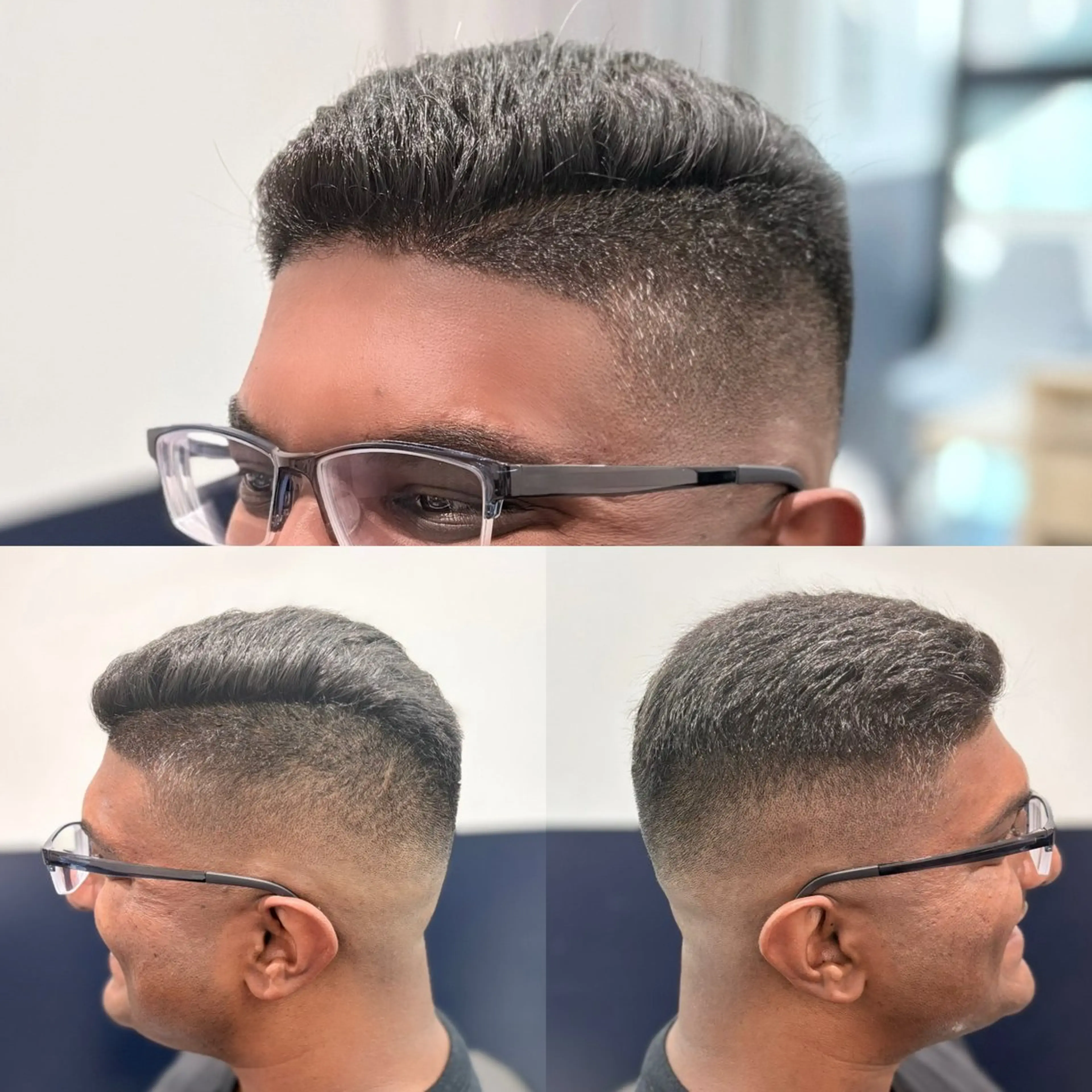 ショート カット メンズカットフェード パーマ/前山竜貴のヘアスタイル