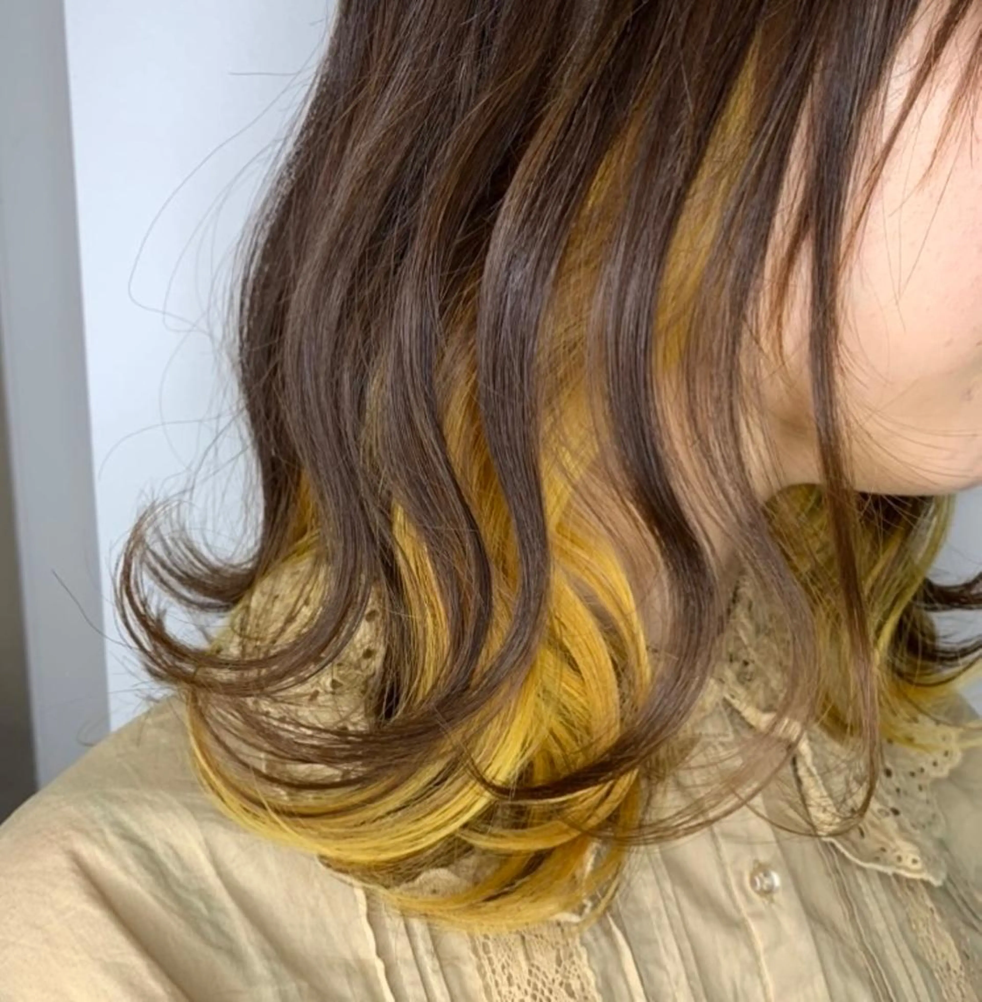 ミディアム カラー eme hair design 【エメ】所属・eme ﾅｵ ストレートモデル募集のヘアスタイル