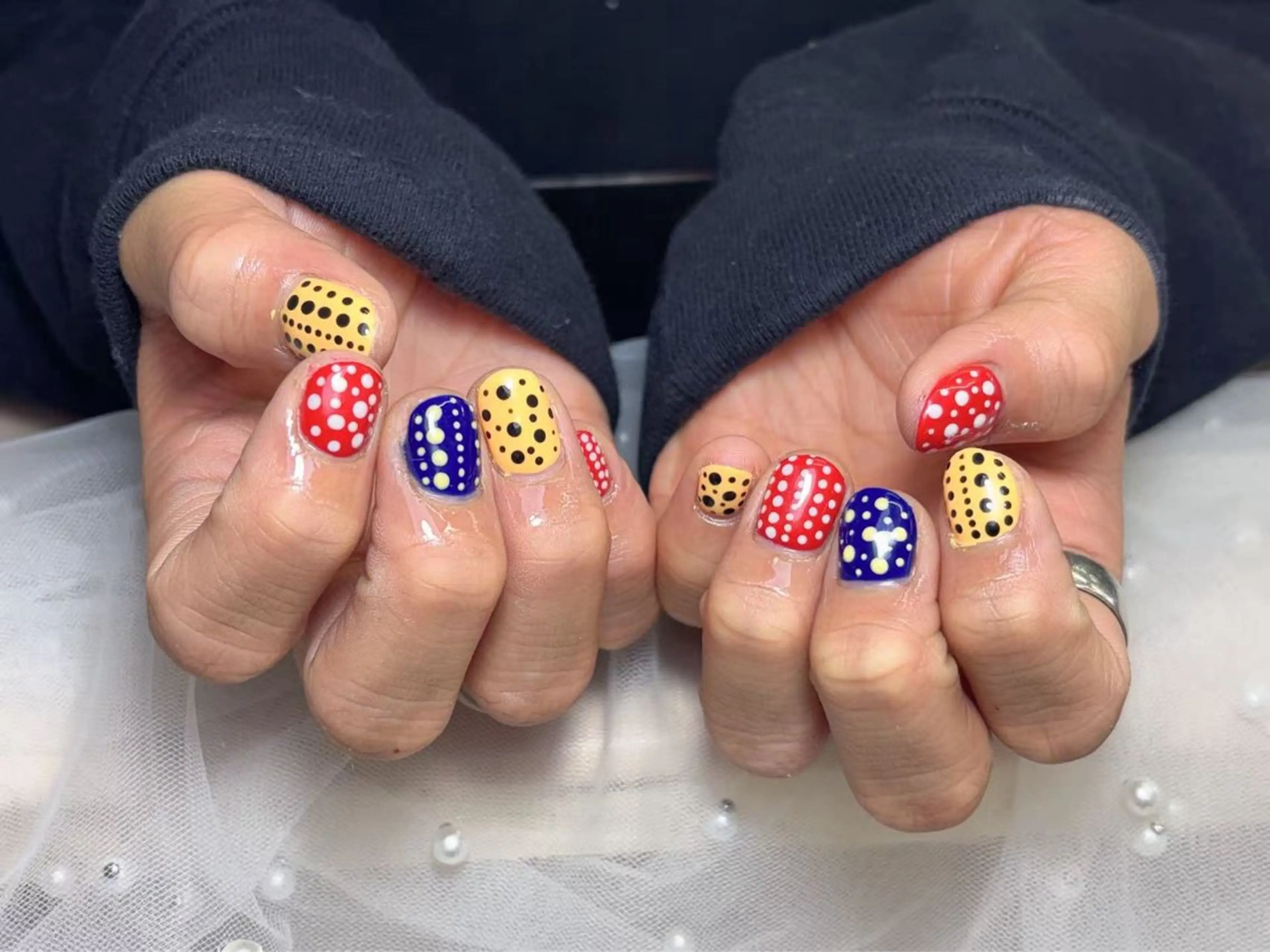 ネイル Chiara 長さだしのネイルデザイン