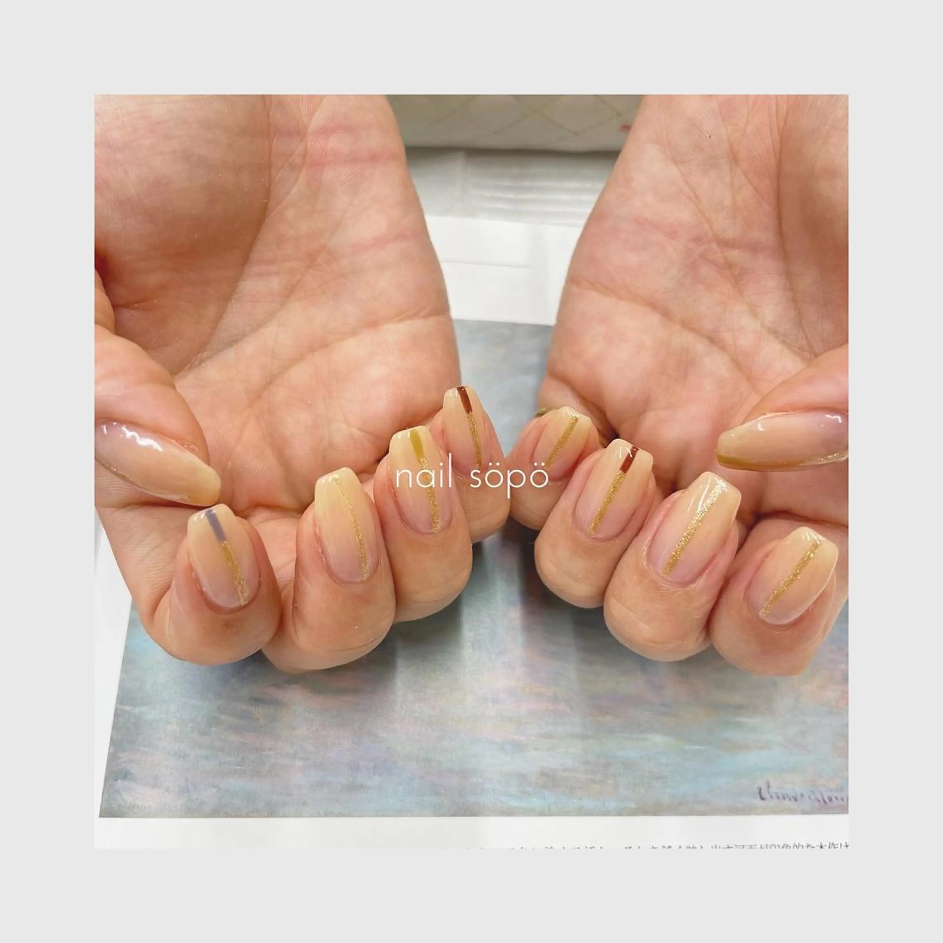 ネイル 自由が丘✳︎奥沢 nail söpöのネイルデザイン