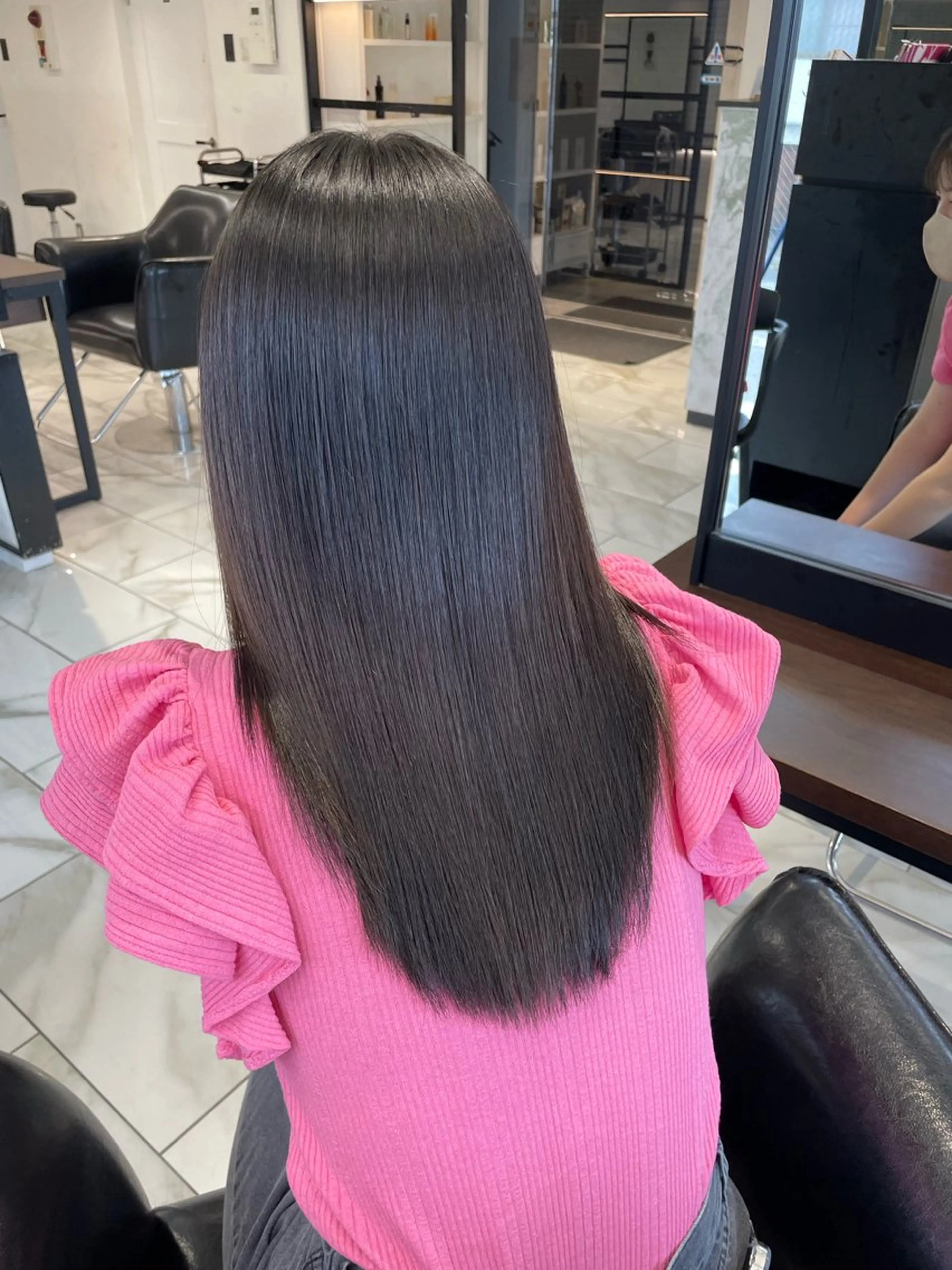 ロング 髪質改善 トリートメント レイヤーカット/ 艶カラー/亜澄のヘアスタイル