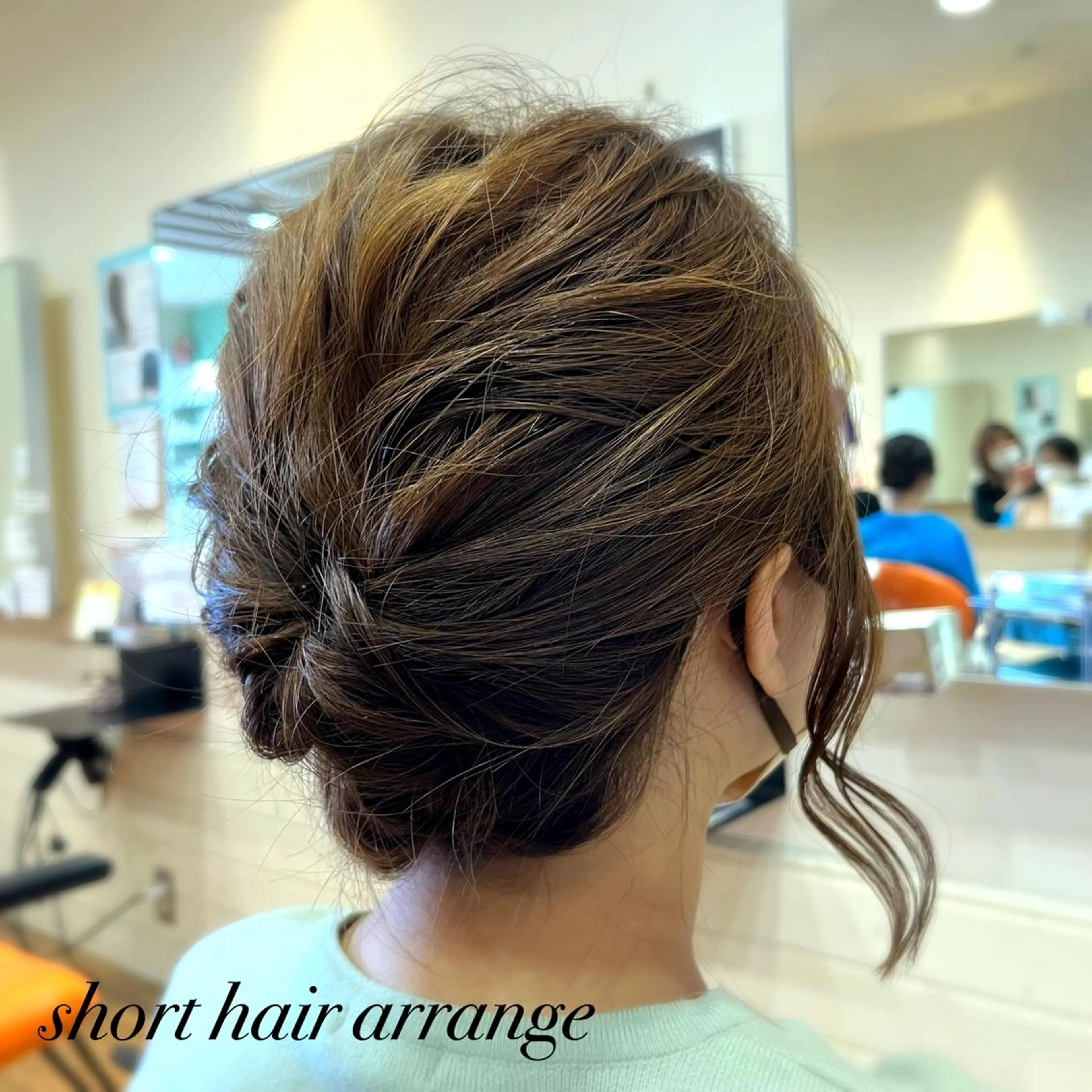 ショート ヘアアレンジ 森山 雄太のヘアスタイル