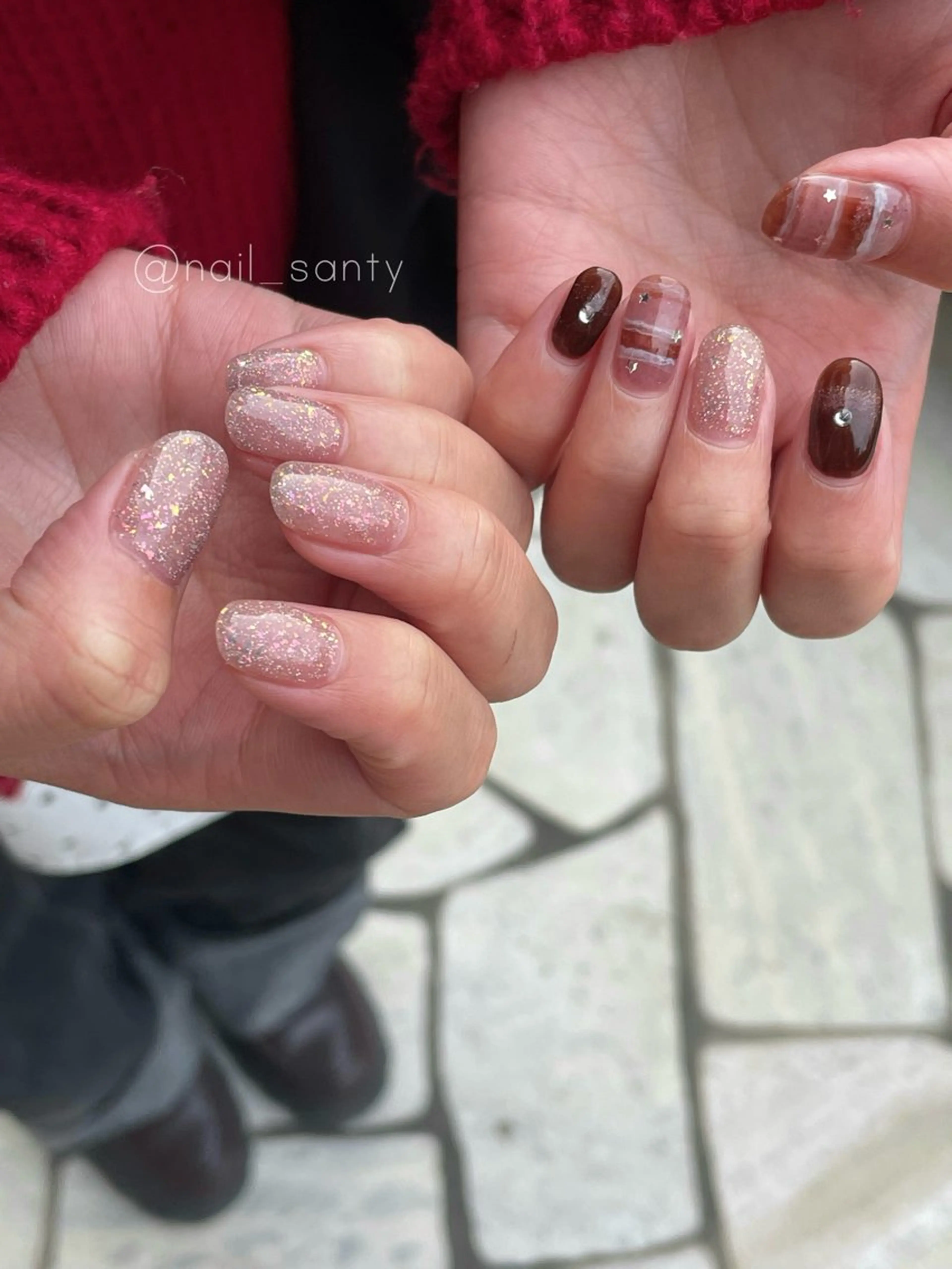 ネイル ハンドネイル Nailsalon Santy.のネイルデザイン