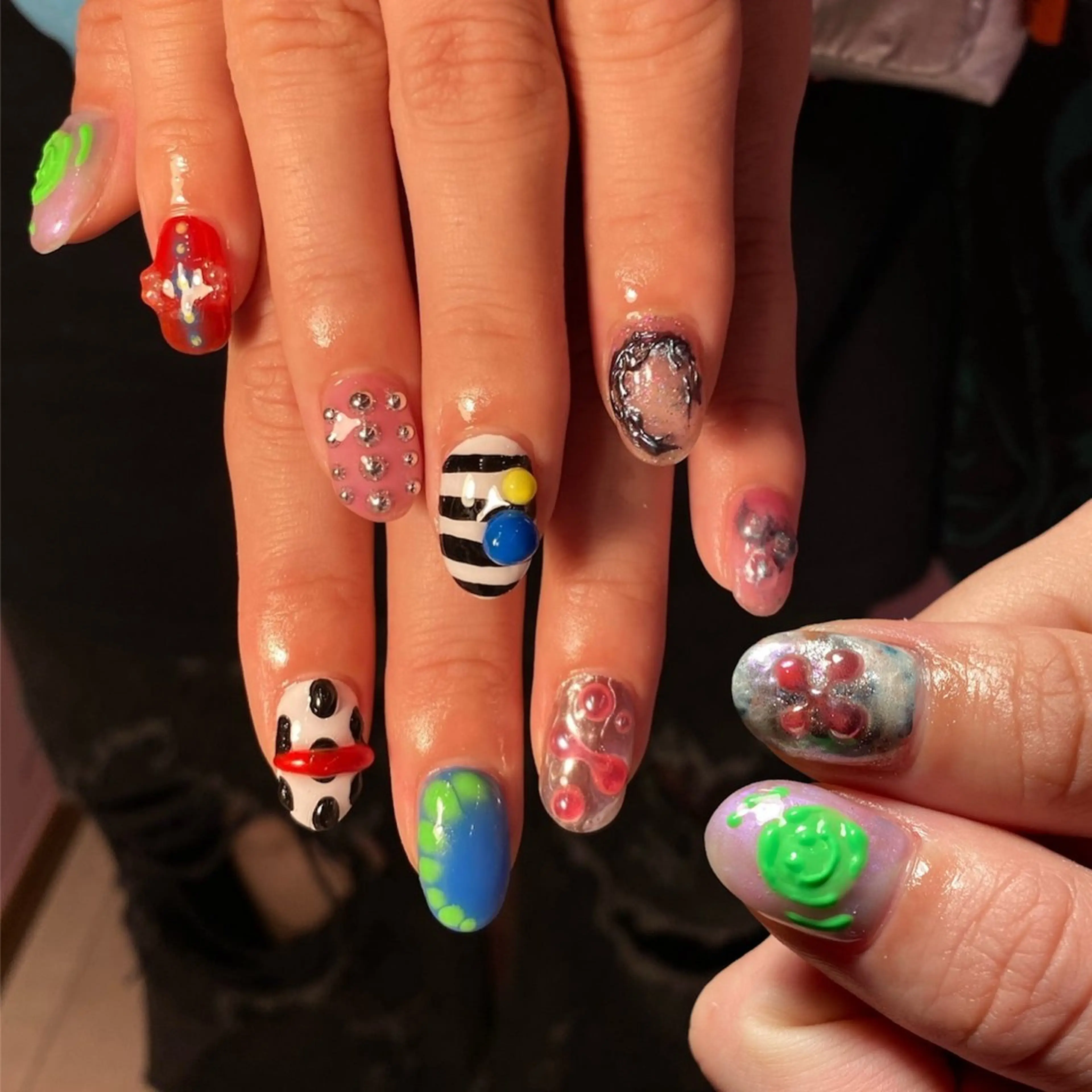 ネイル NICO nail　三軒茶屋店　ネイル＆アイラッシュ所属・oichan 𖦹°‧のネイルデザイン