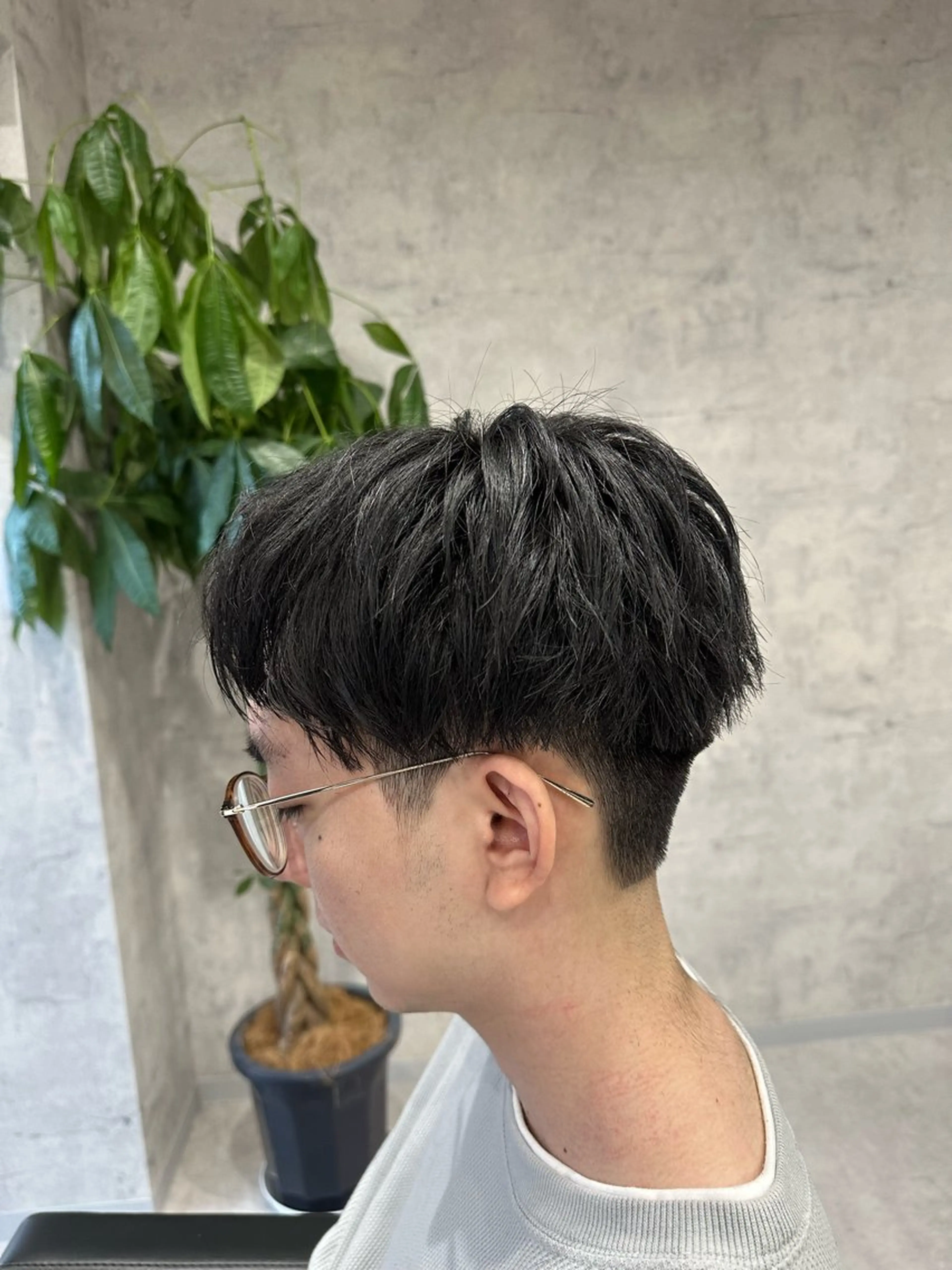 ショート パーマ メンズ マッシュ メンズパーマ 似合わせカット ショートヘア カット ユウ🪄 パーマ指名No1のヘアスタイル