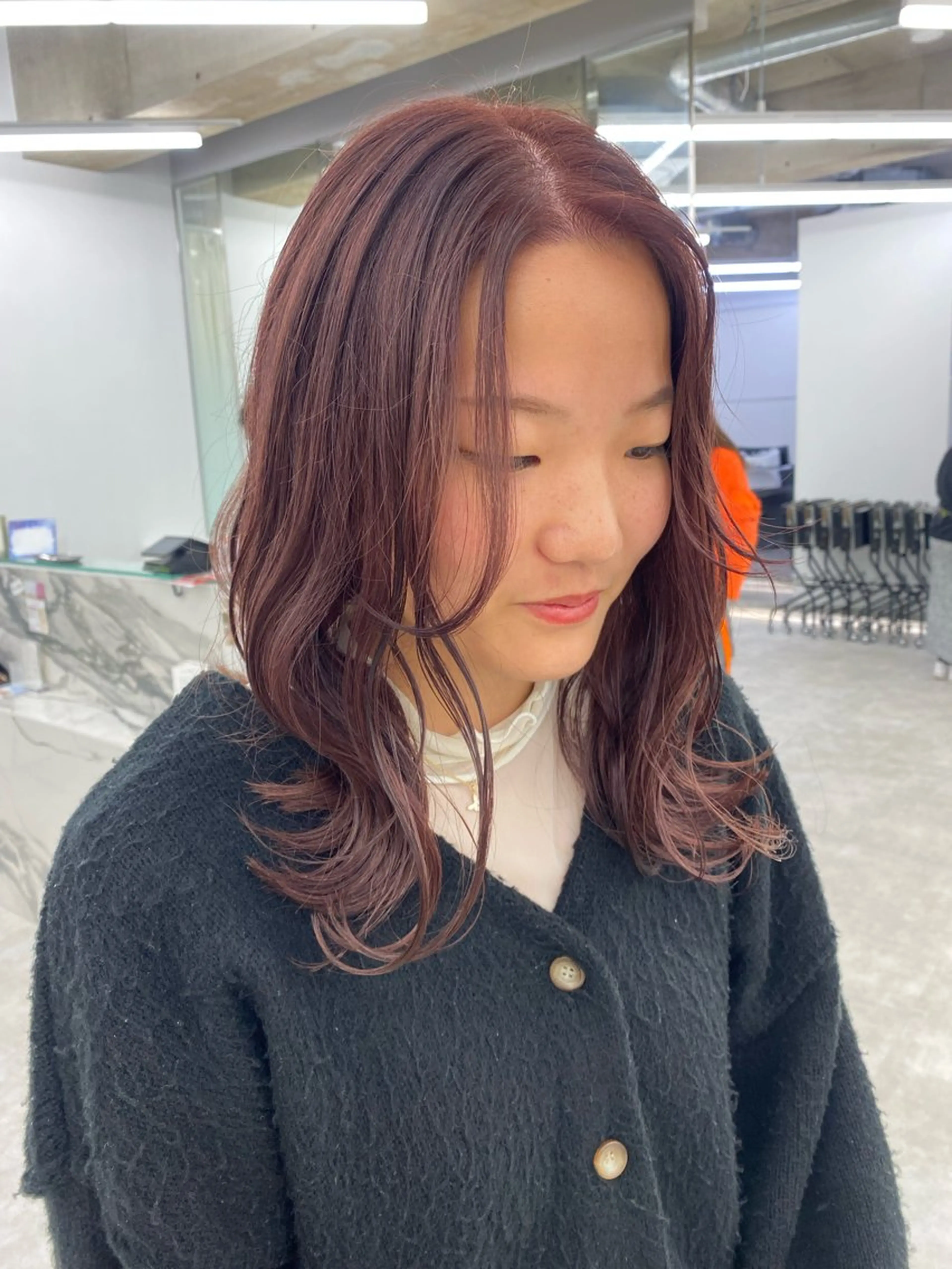 セミロング カラー カット ヘアカラー トリートメント Brown 藤沢店のヘアスタイル