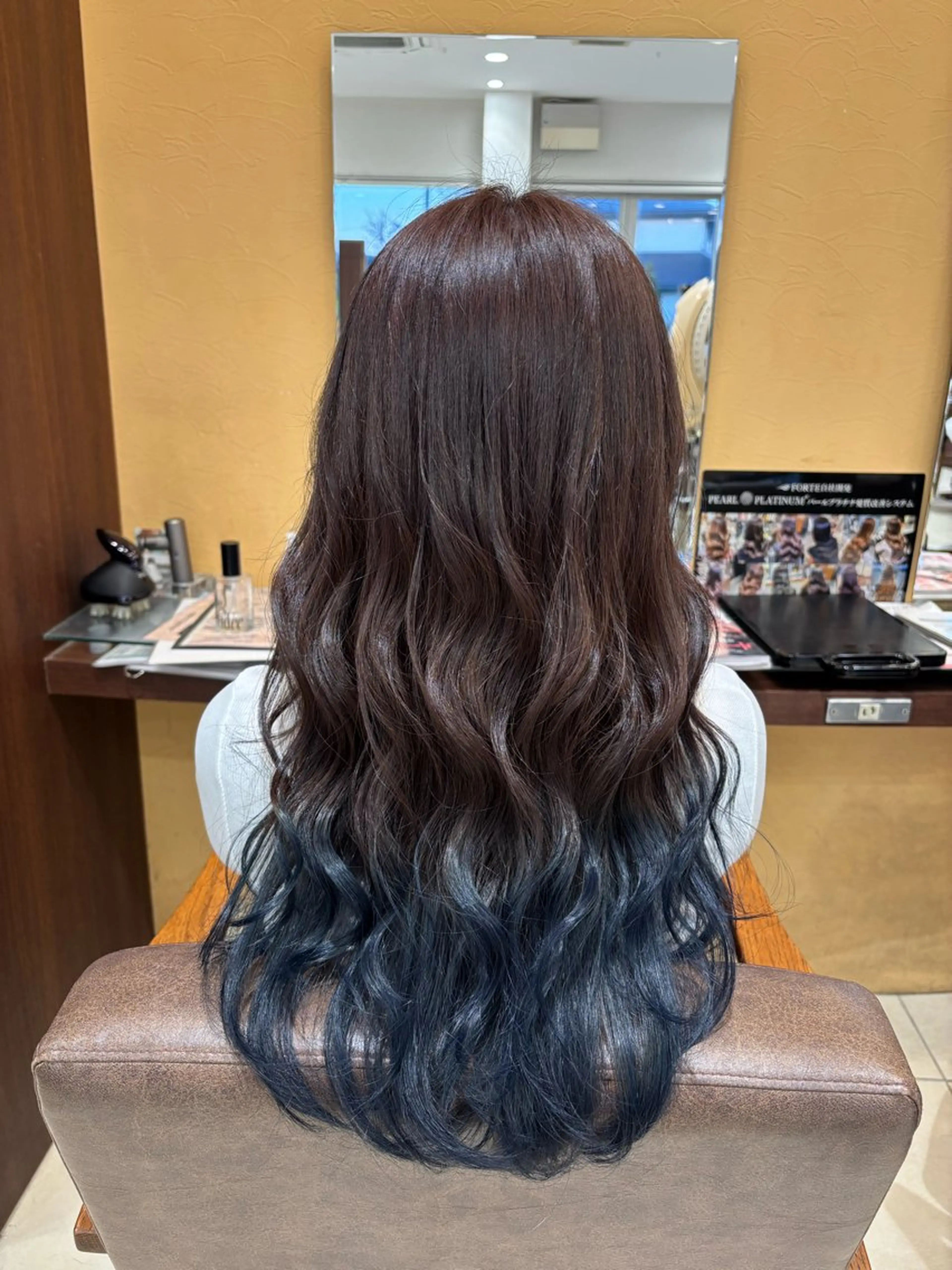 ロング カラー ヘアカラー ハイトーン/寒色系 カラー/Risa🌿のヘアスタイル